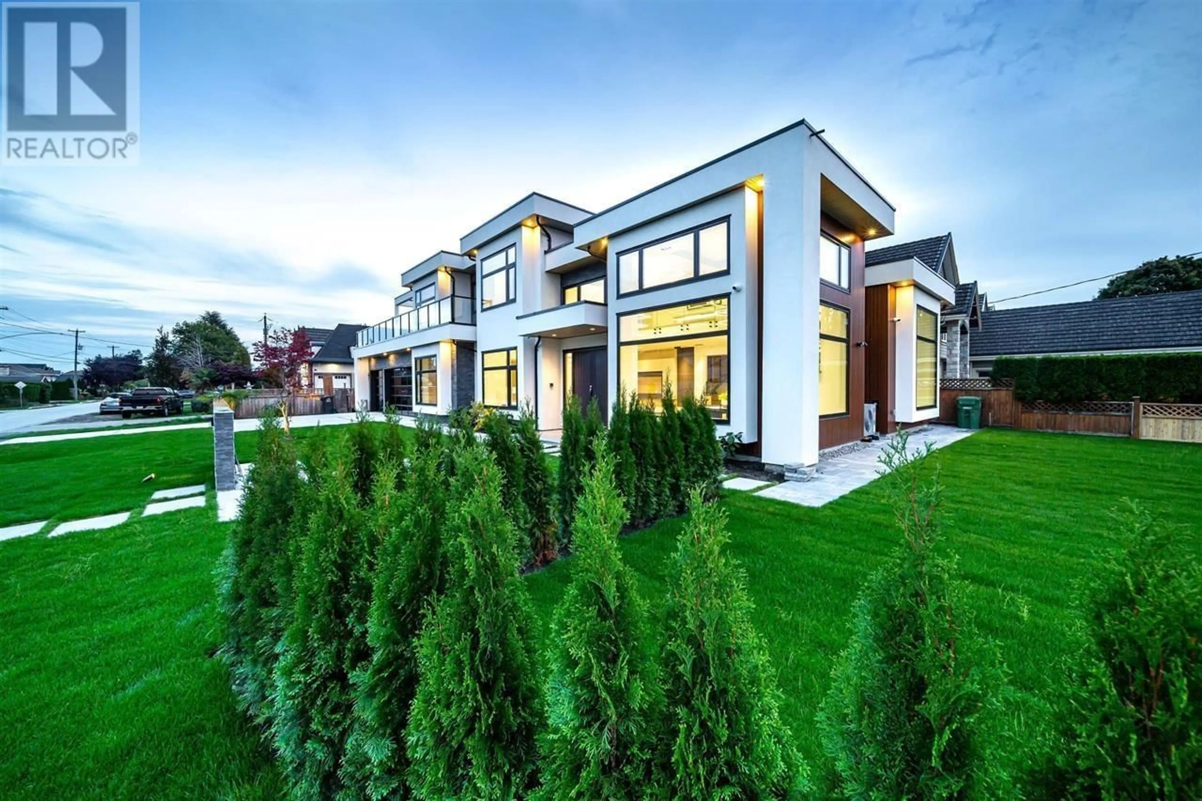 Home with brick exterior material, street for 9240 SAUNDERS ROAD, Richmond British Columbia V7A2B1
