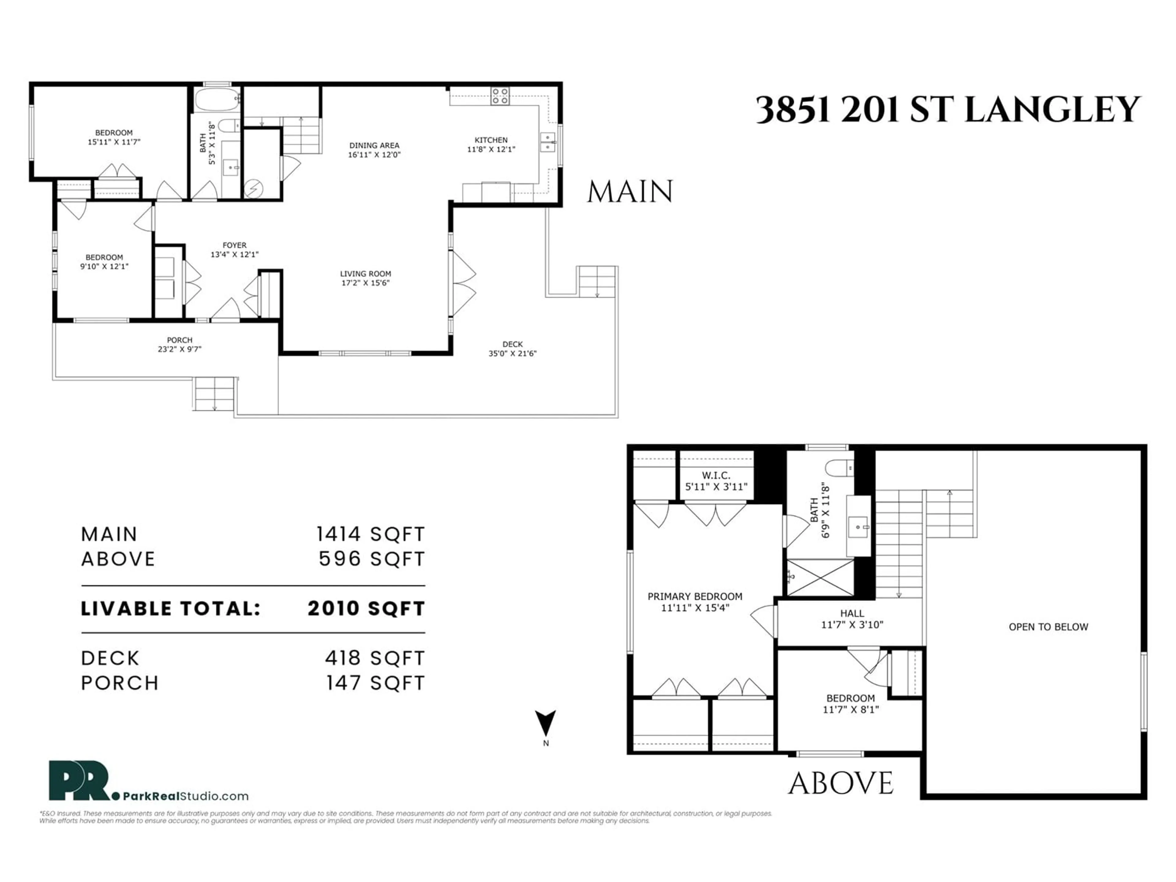 Floor plan for 3851 201, Langley British Columbia V3A6H2