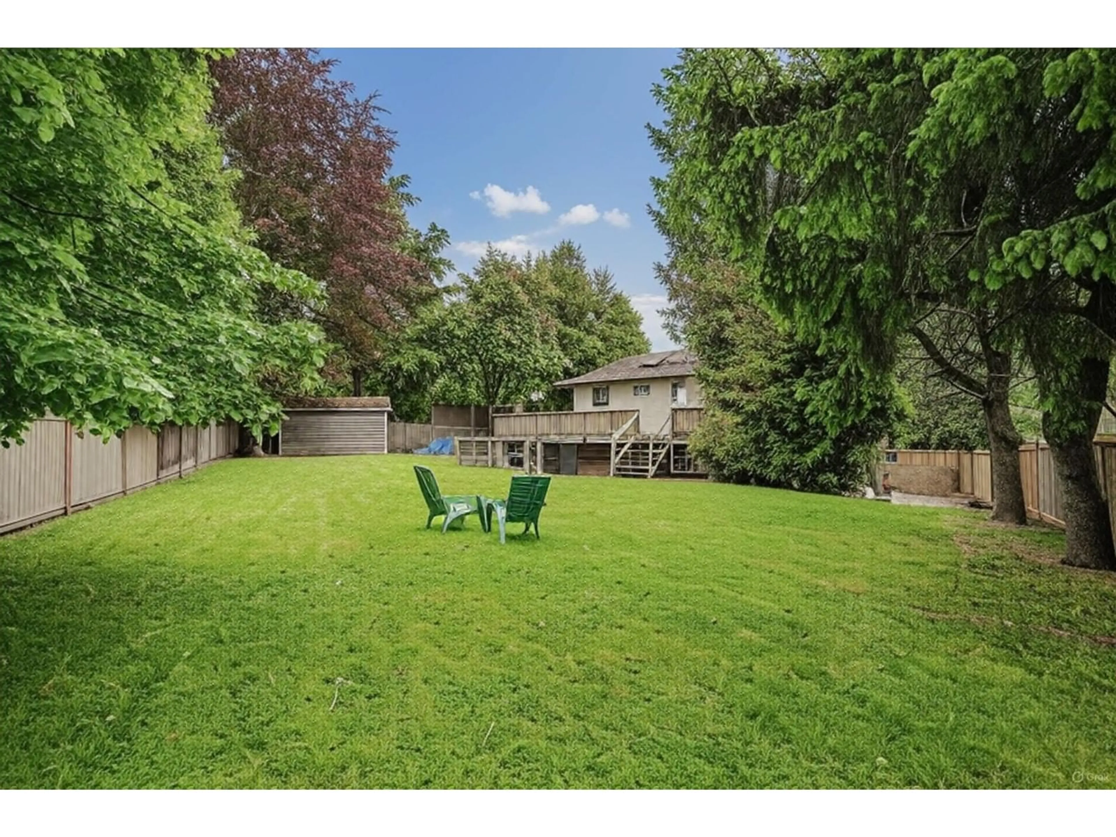 A pic from outside/outdoor area/front of a property/back of a property/a pic from drone, forest/trees view for 6354 183RD, Surrey British Columbia V3S8A8