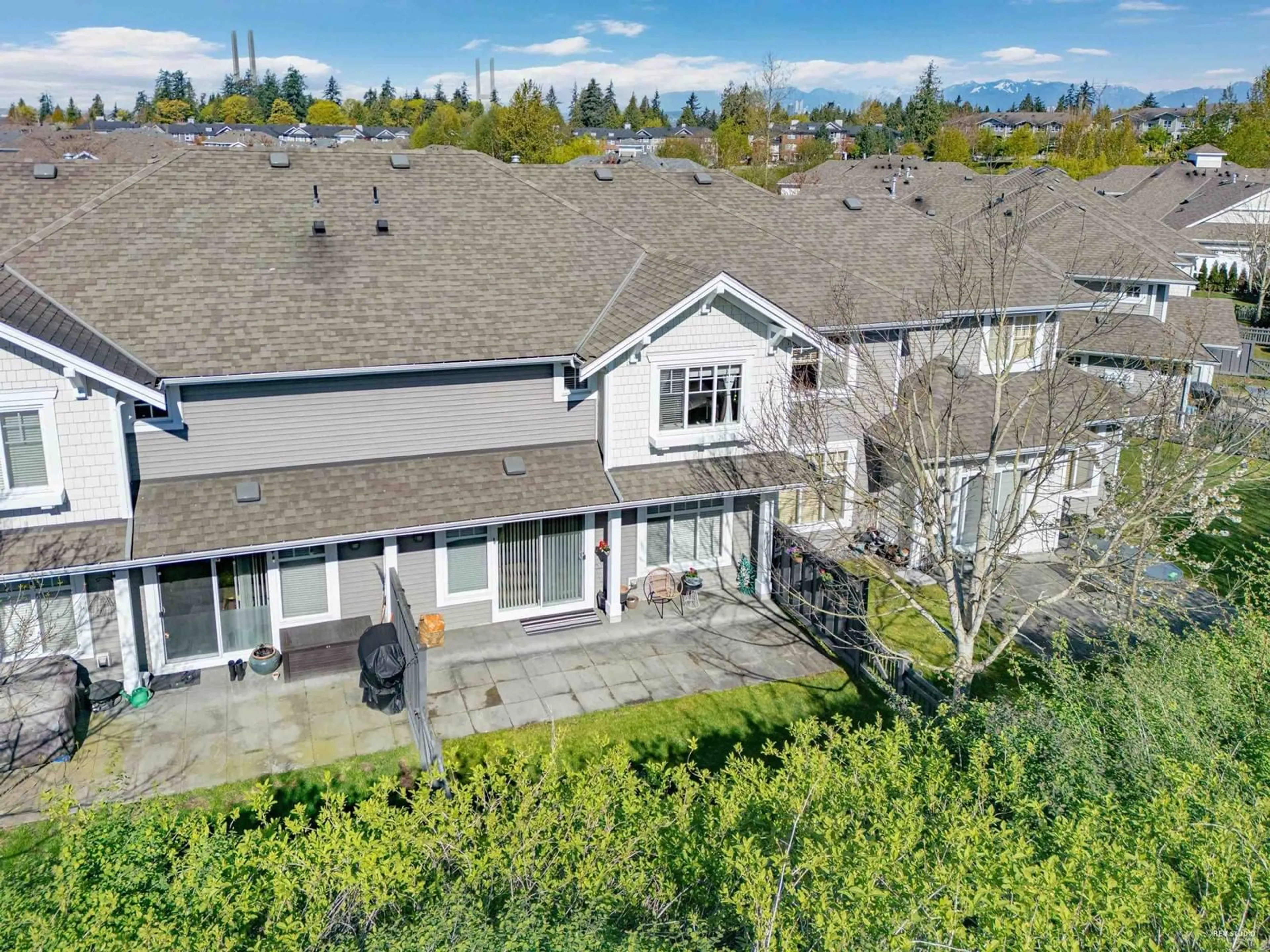 A pic from outside/outdoor area/front of a property/back of a property/a pic from drone, mountain view for 37 - 10500 DELSOM, Delta British Columbia V4C0C3
