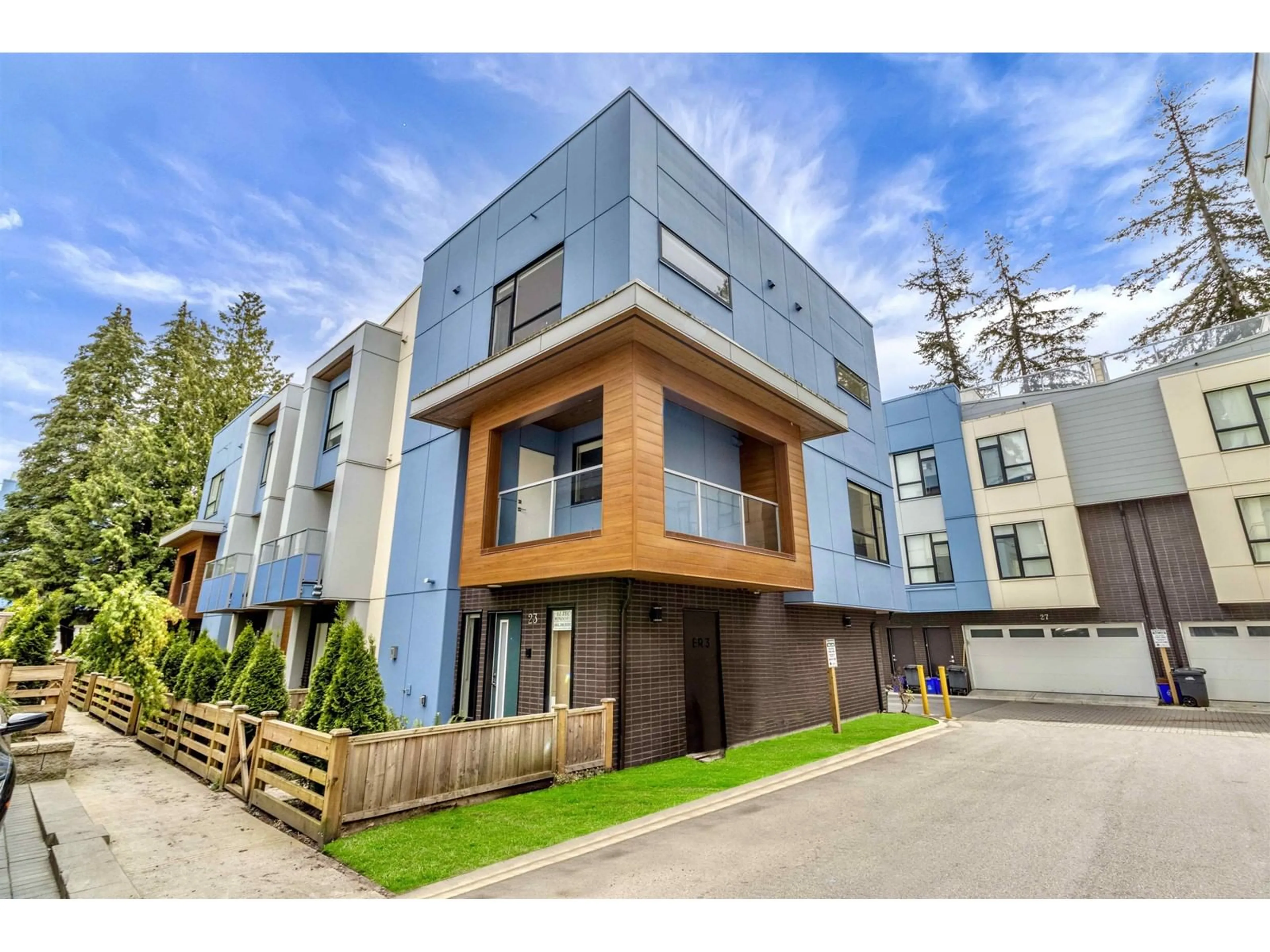 A pic from outside/outdoor area/front of a property/back of a property/a pic from drone, unknown for 23 - 5858 132, Surrey British Columbia V3X1N1
