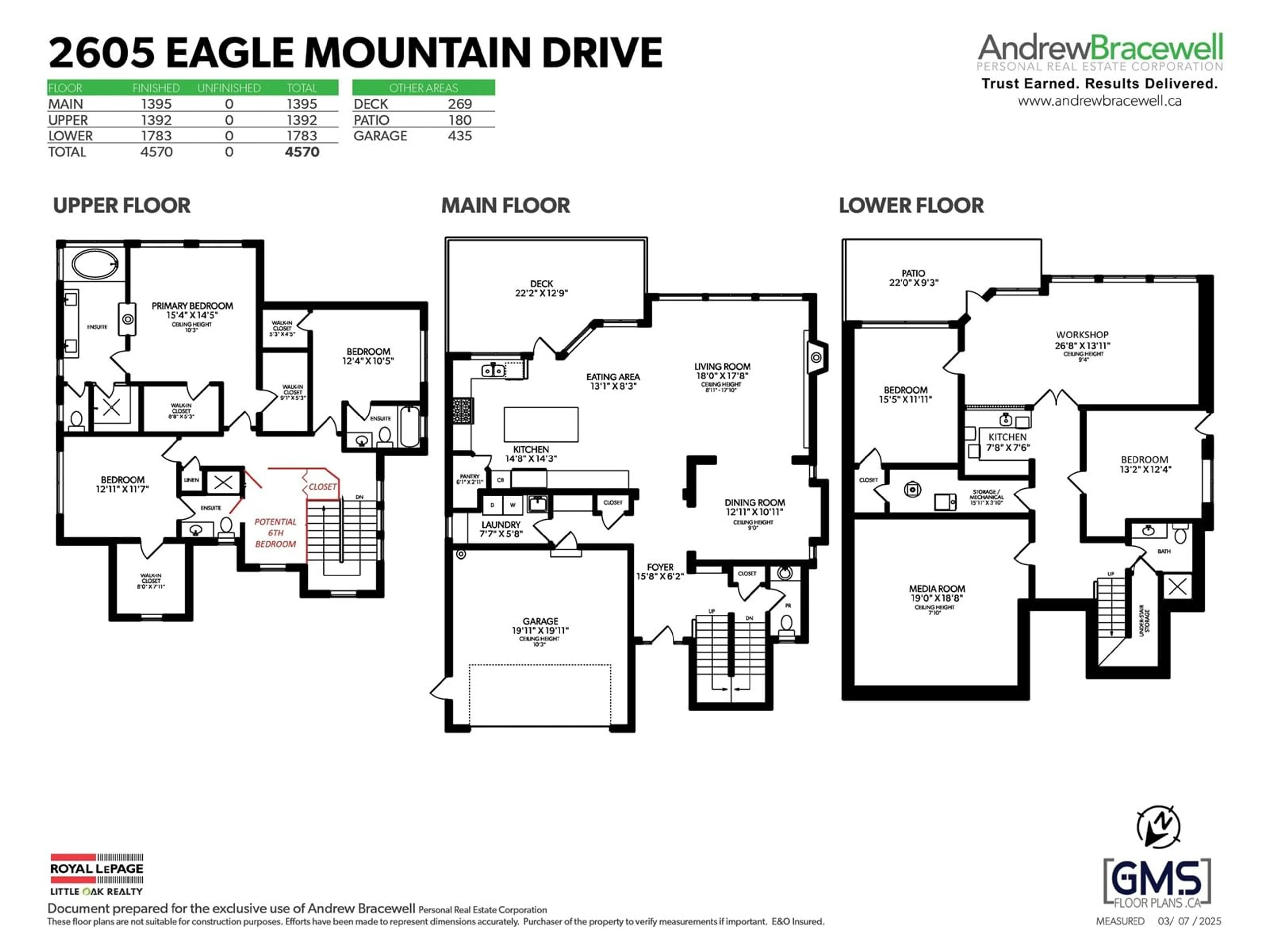 Floor plan for 2605 EAGLE MOUNTAIN, Abbotsford British Columbia V3G0B1