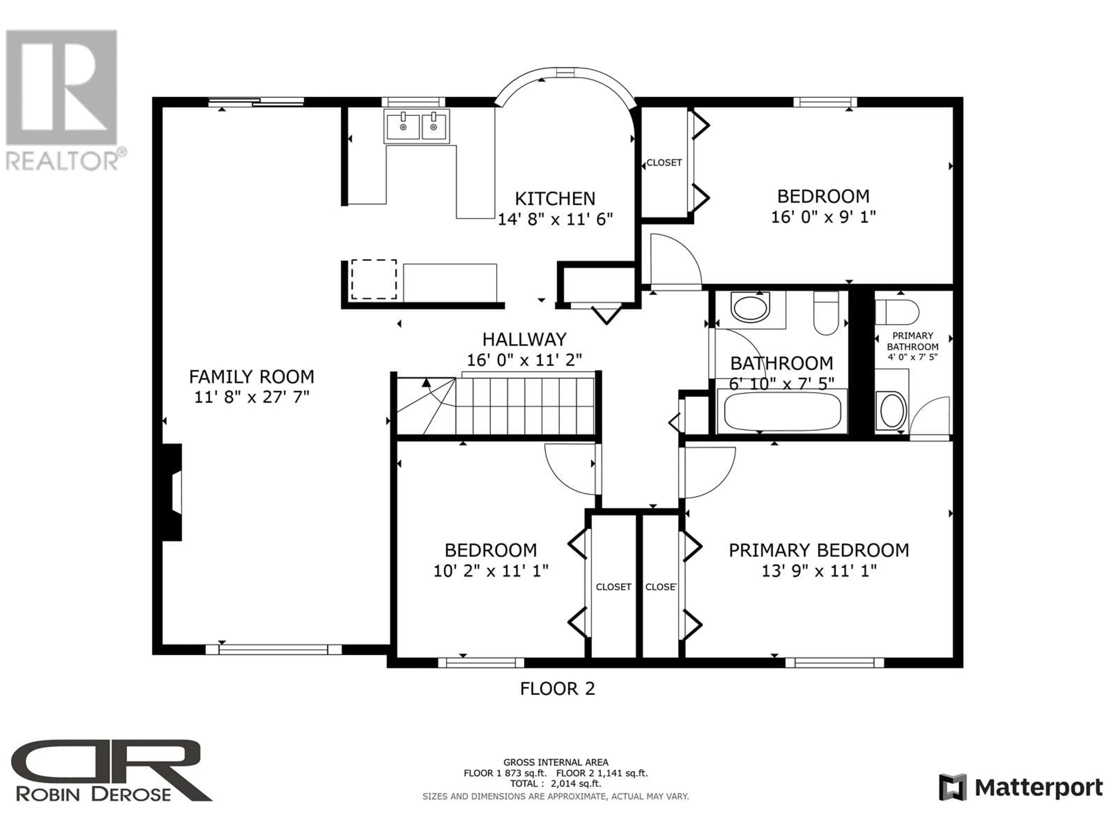 Floor plan for 11320 92 STREET, Fort St. John British Columbia V1J4Y3