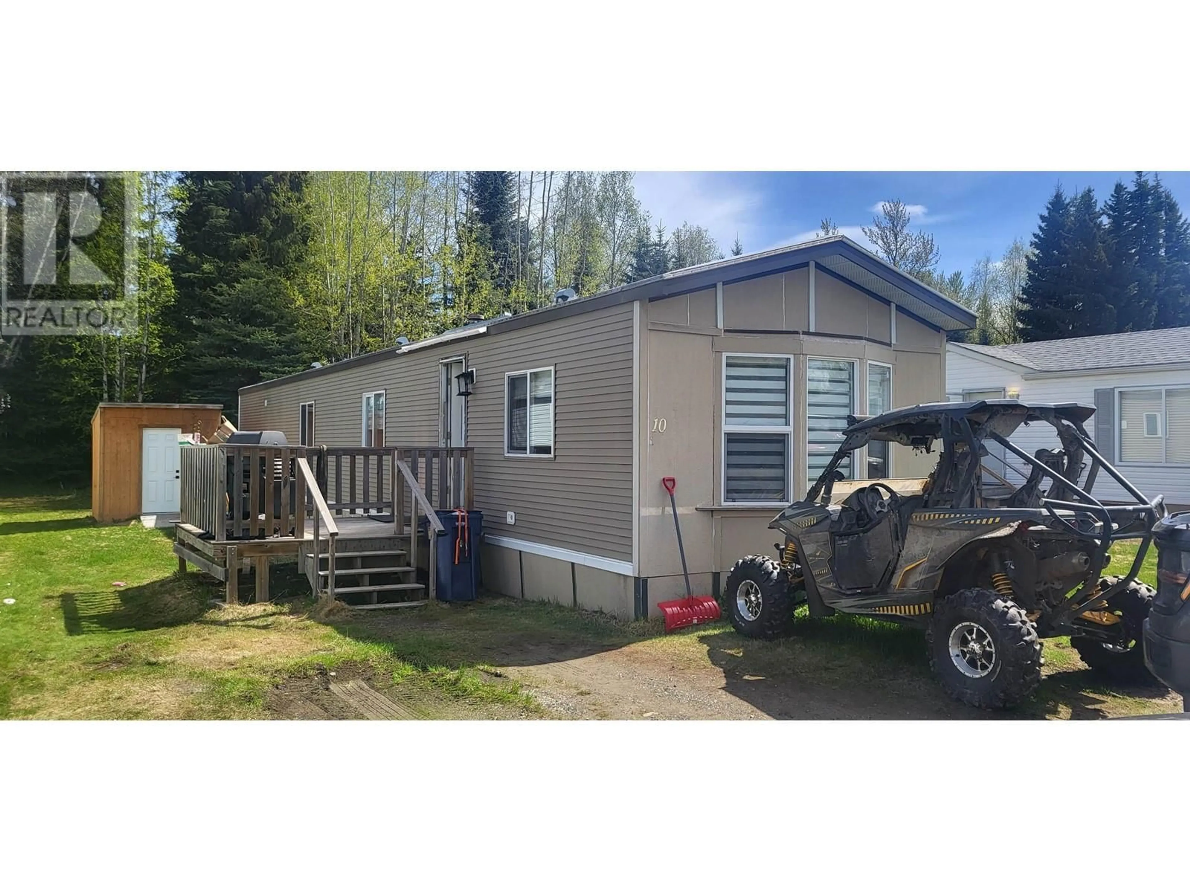 Home with vinyl exterior material, unknown for 10 - 8622 HART HIGHWAY, Prince George British Columbia V2K3B7