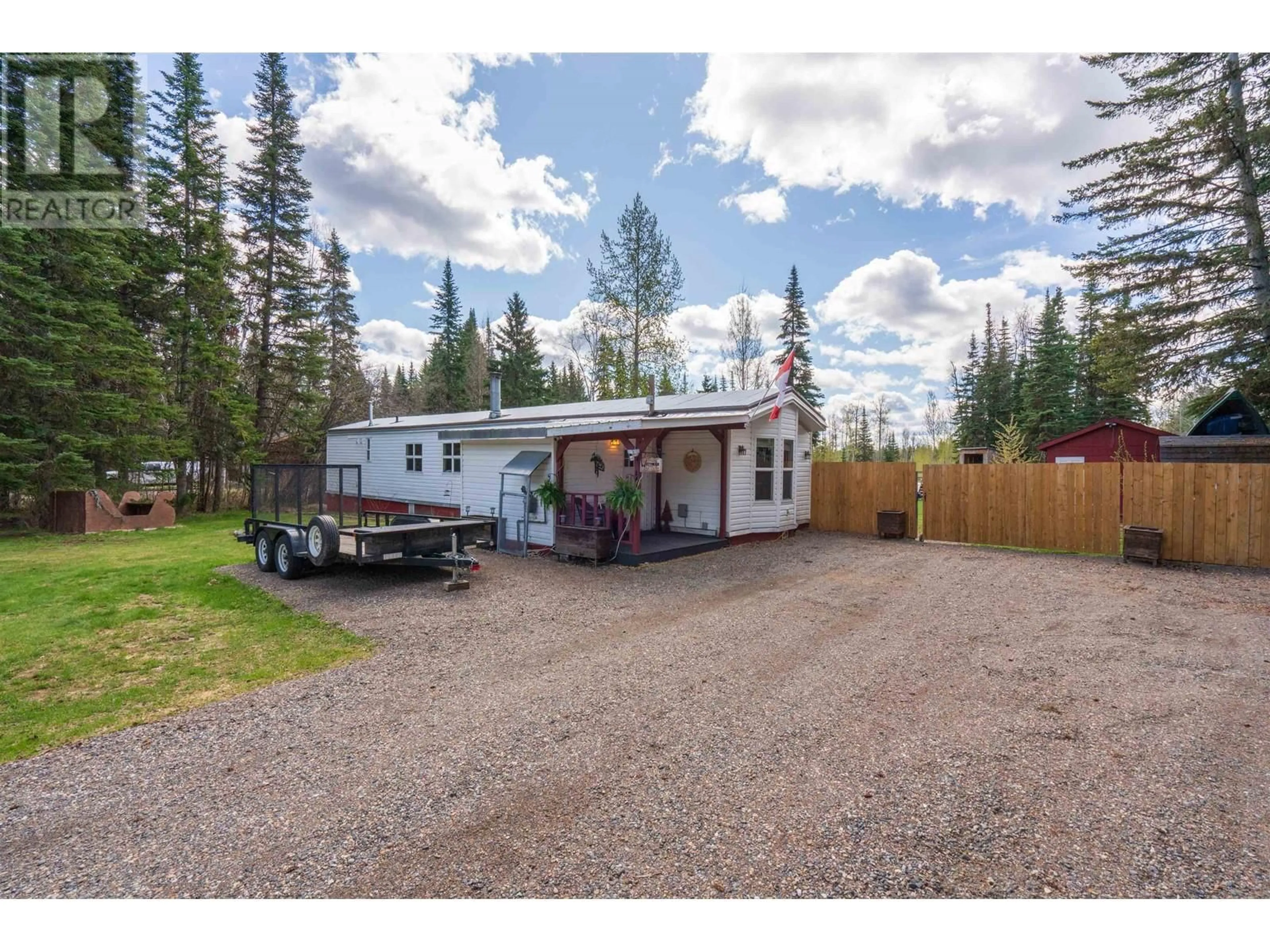 A pic from outside/outdoor area/front of a property/back of a property/a pic from drone, unknown for 3657 FISHER ROAD, Prince George British Columbia V2K5T5