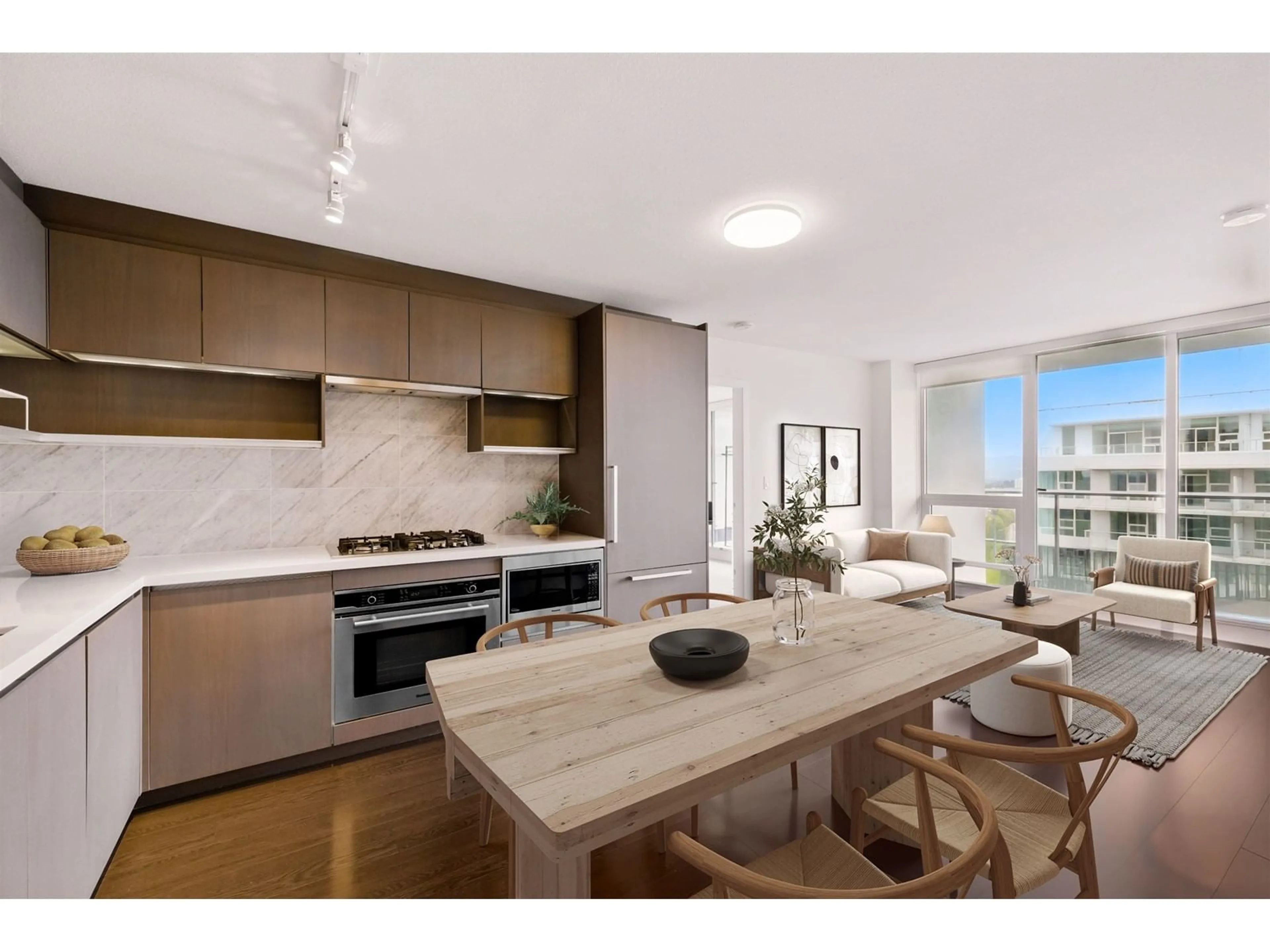 Open concept kitchen, unknown for 4501 - 13750 100, Surrey British Columbia V3T0L3