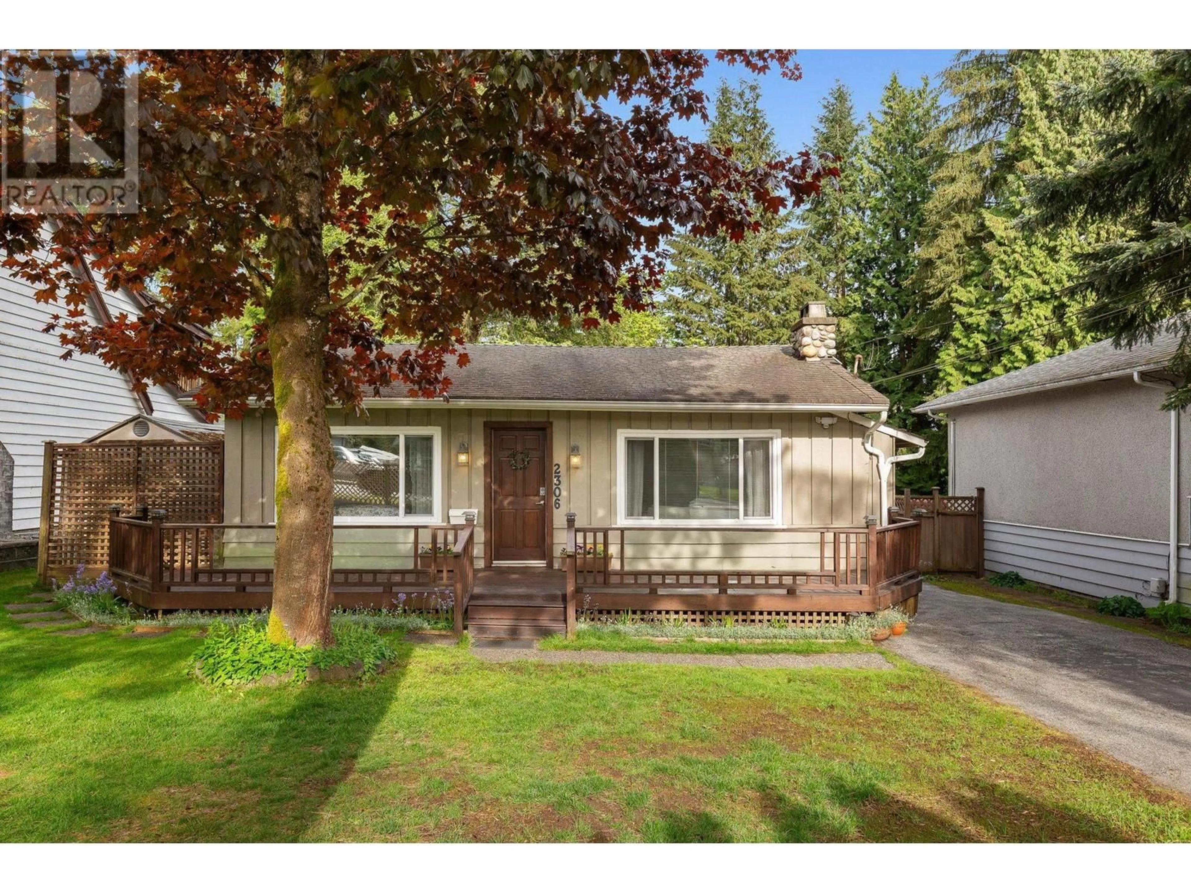 Home with vinyl exterior material, street for 2306 WILLIAM AVENUE, North Vancouver British Columbia V7J2P6