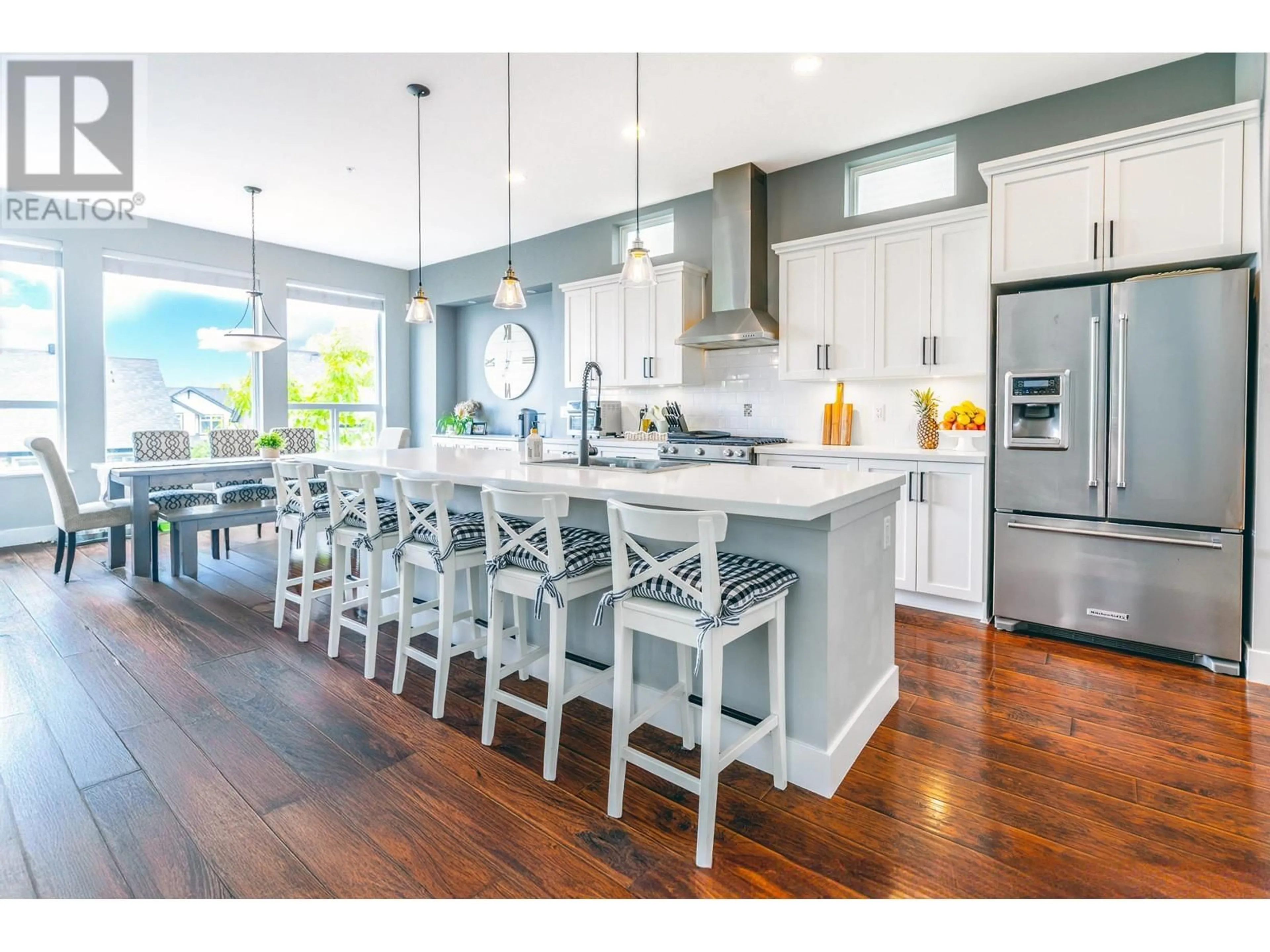 Open concept kitchen, wood/laminate floor for 10469 MCEACHERN STREET, Maple Ridge British Columbia V2W0H8