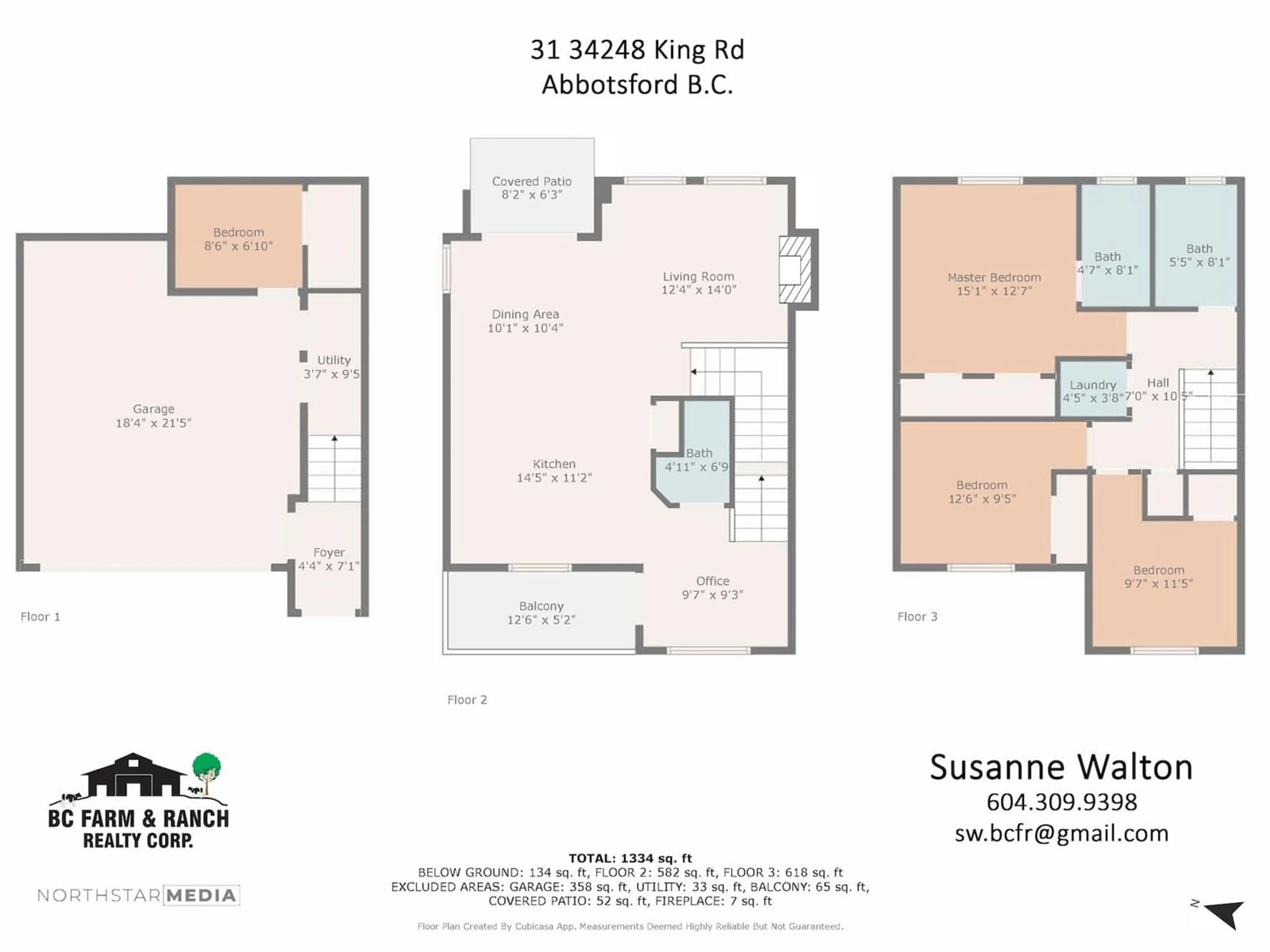 Floor plan for 31 - 34248 KING, Abbotsford British Columbia V2S0B1