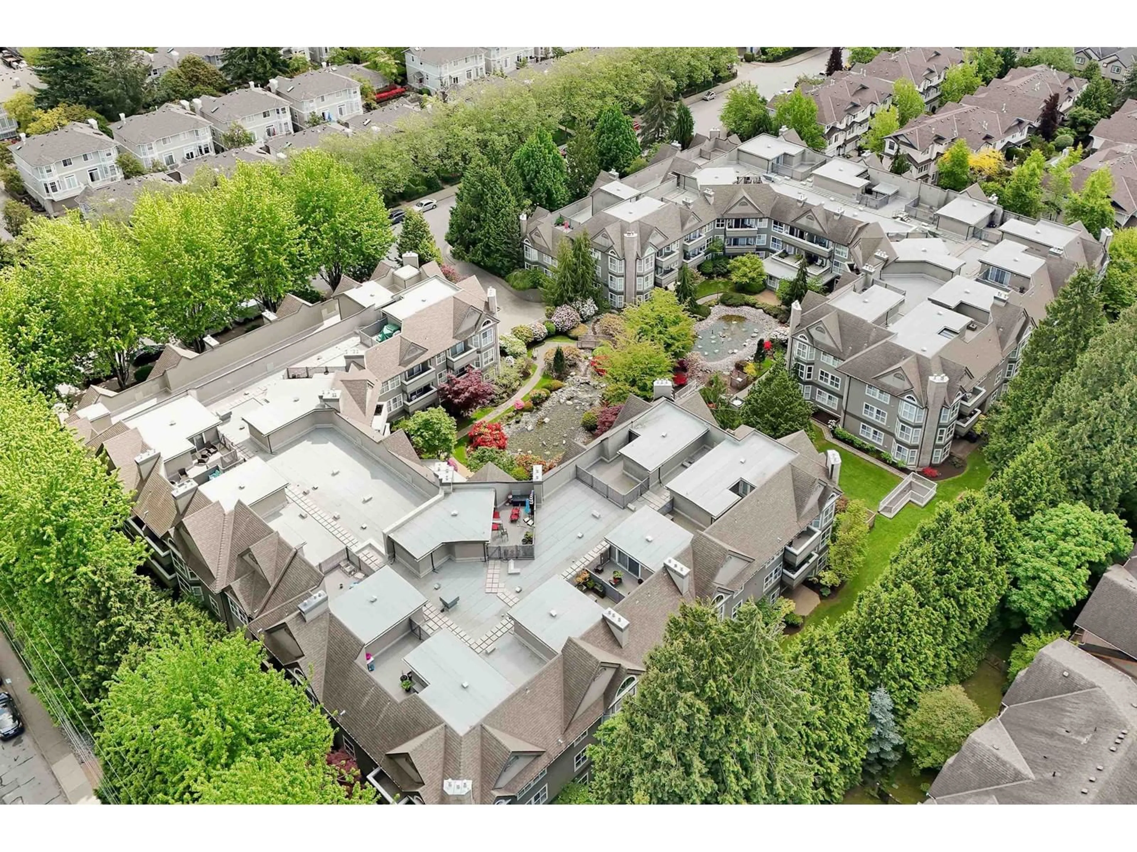 A pic from outside/outdoor area/front of a property/back of a property/a pic from drone, city buildings view from balcony for 112 - 12088 66, Surrey British Columbia V3W1Z9