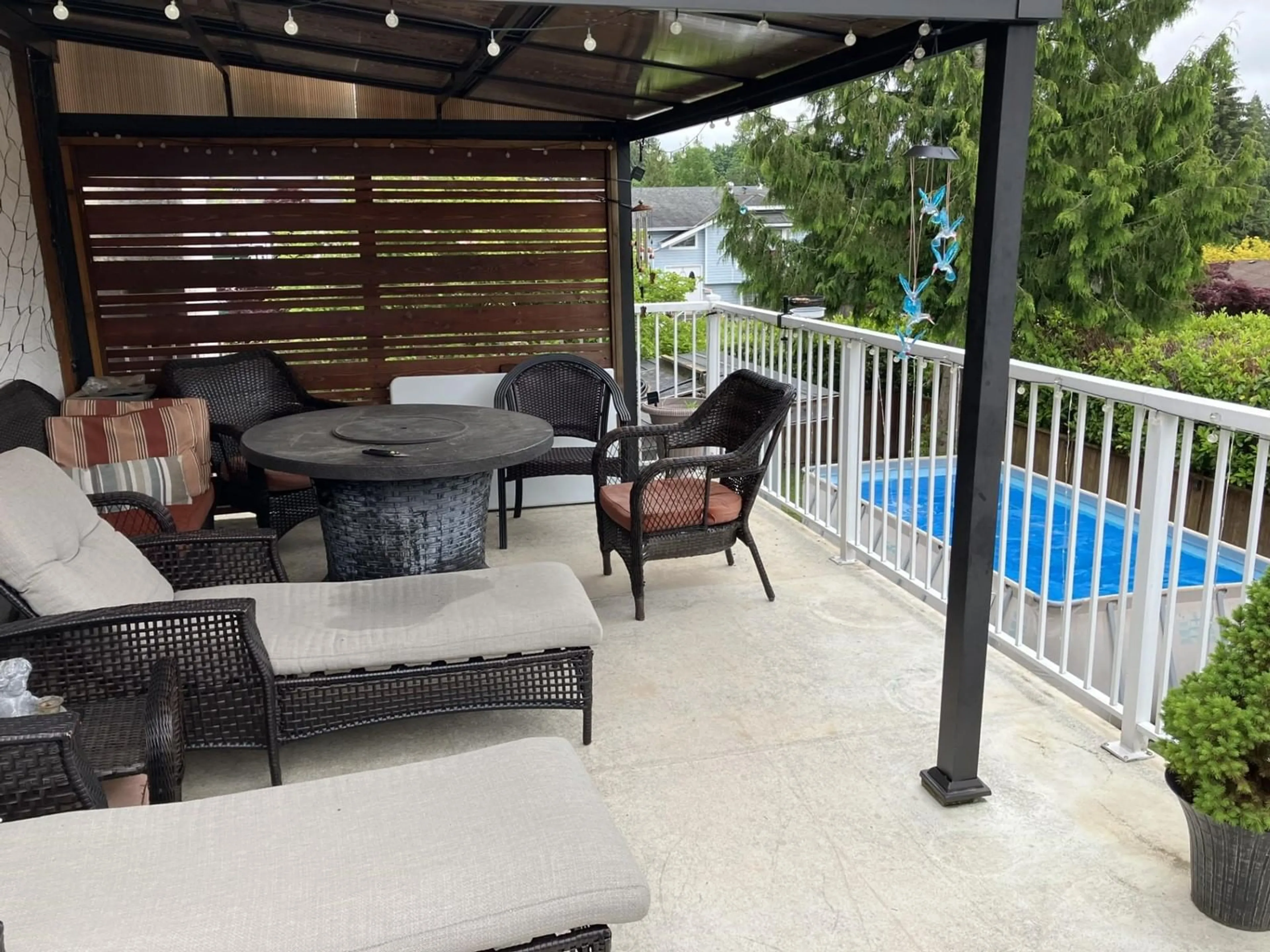 Patio, water/lake/river/ocean view for 8119 BROWN, Mission British Columbia V2V4W2