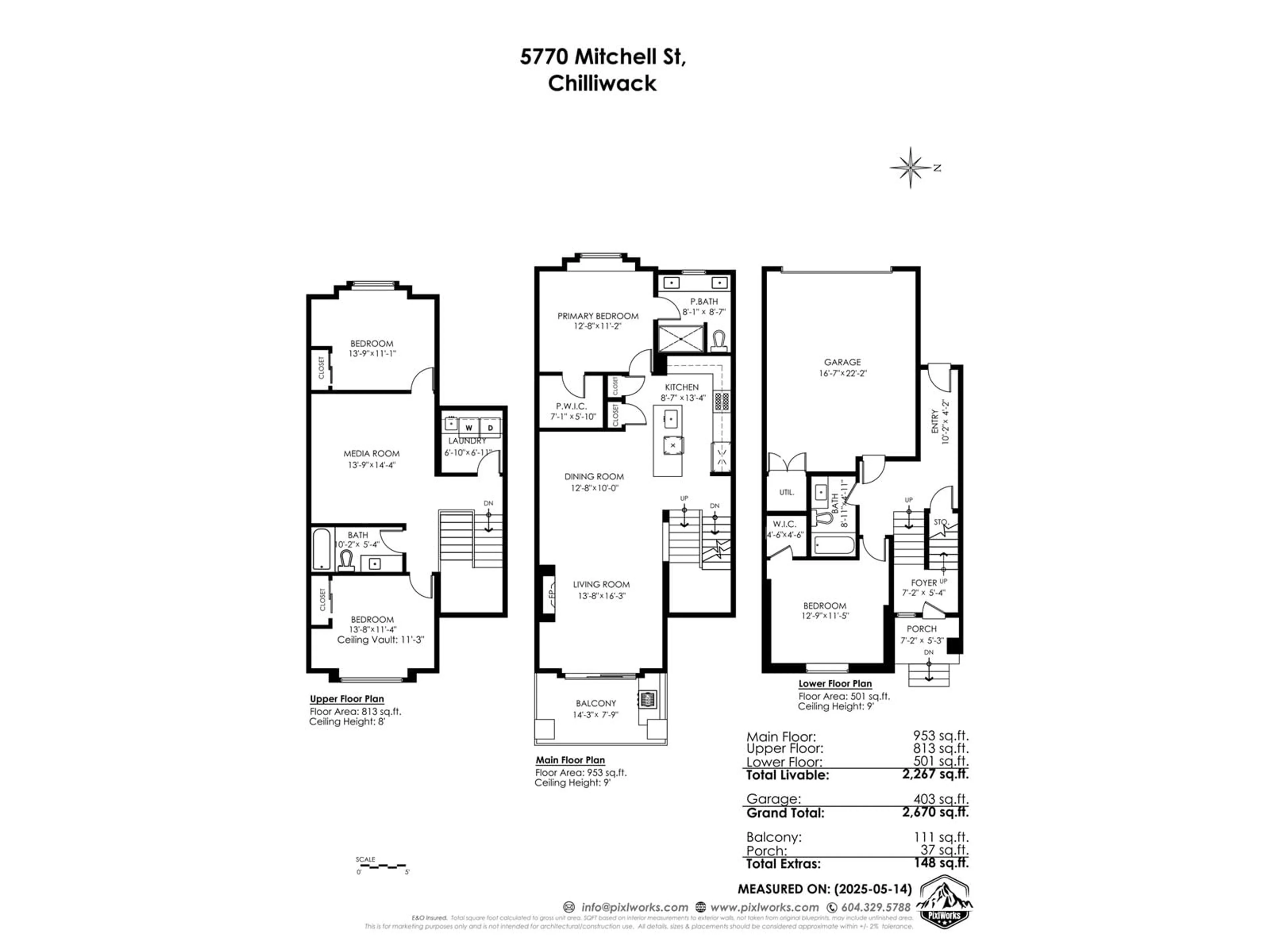 Floor plan for 5770 MITCHELL STREET, Chilliwack British Columbia V2R0P2