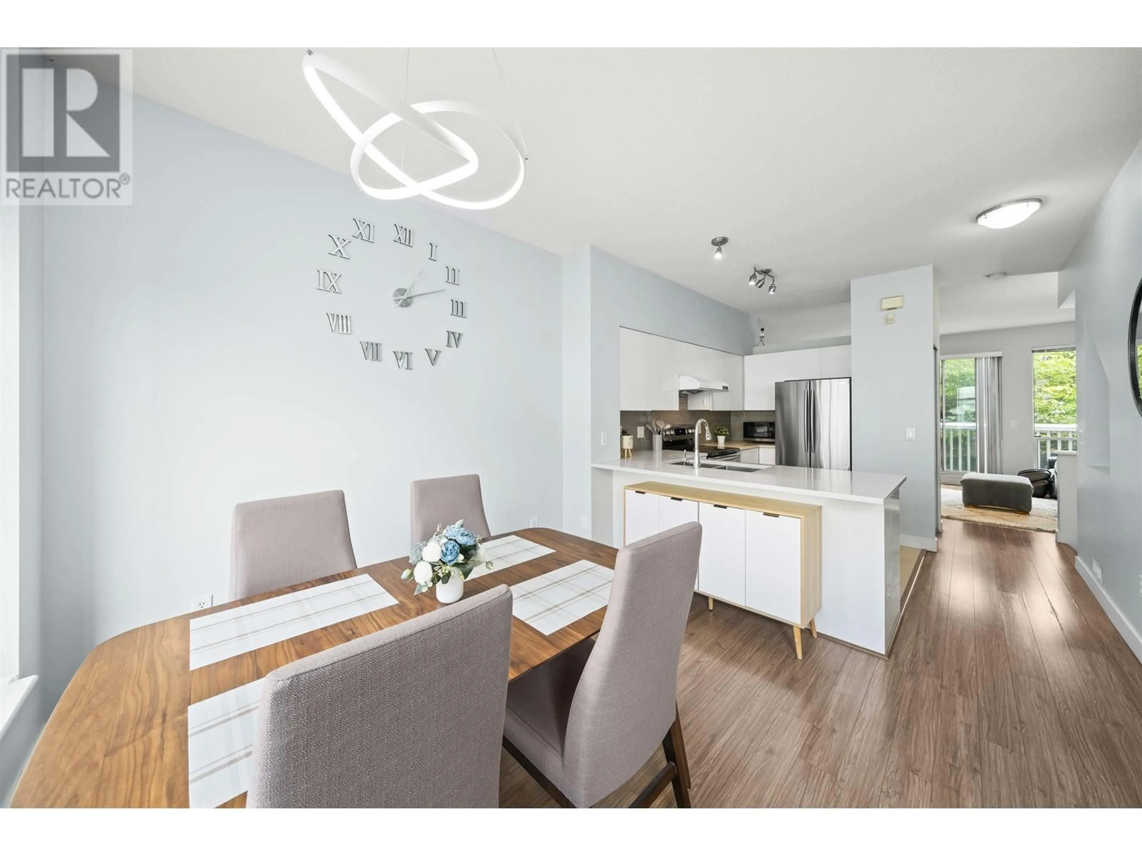 Open concept kitchen, wood/laminate floor for 7 - 12920 JACK BELL DRIVE, Richmond British Columbia V6V2V9