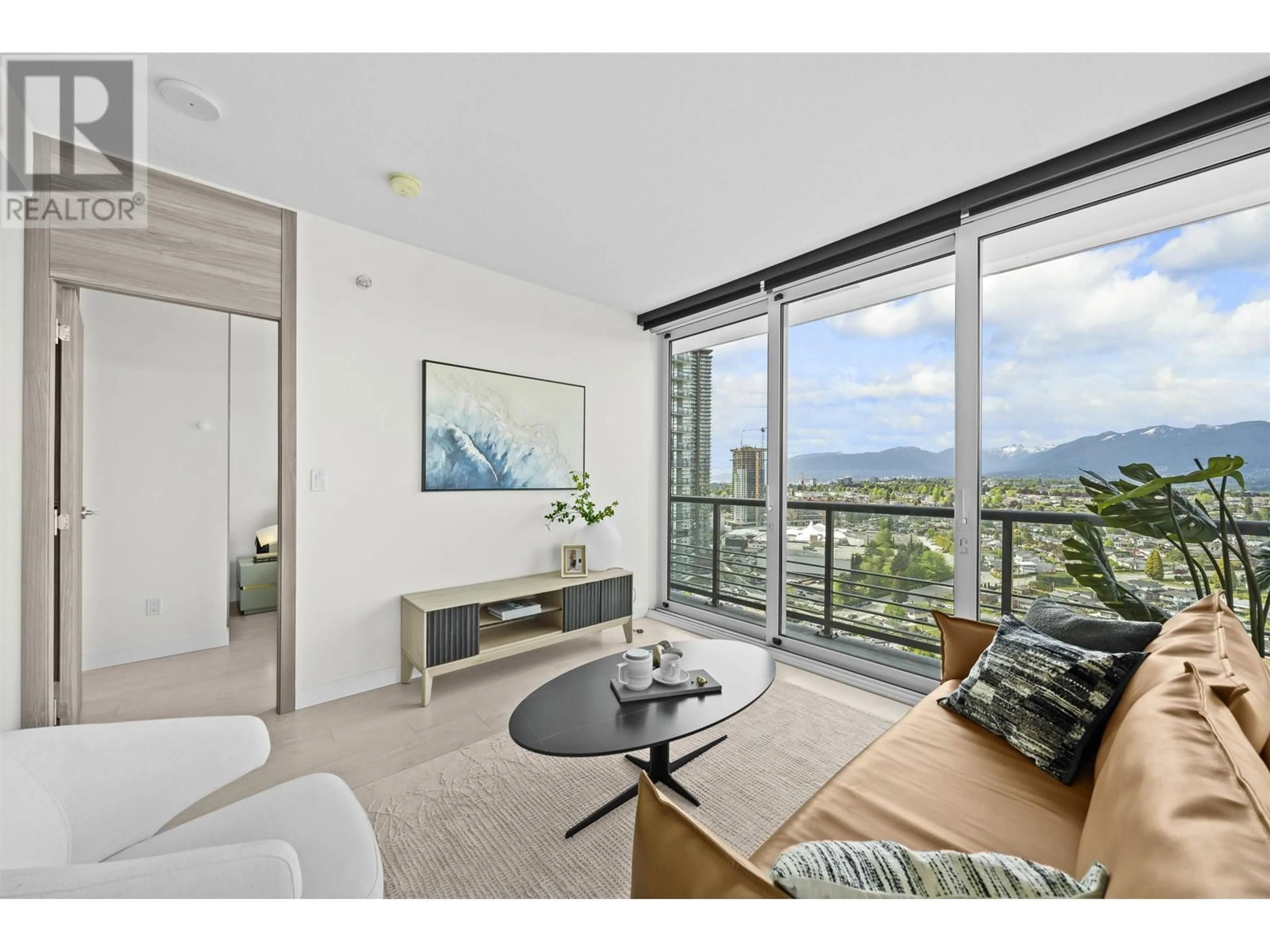 Living room with furniture, unknown for 2908 - 4730 LOUGHEED HIGHWAY, Burnaby British Columbia V5C0M9
