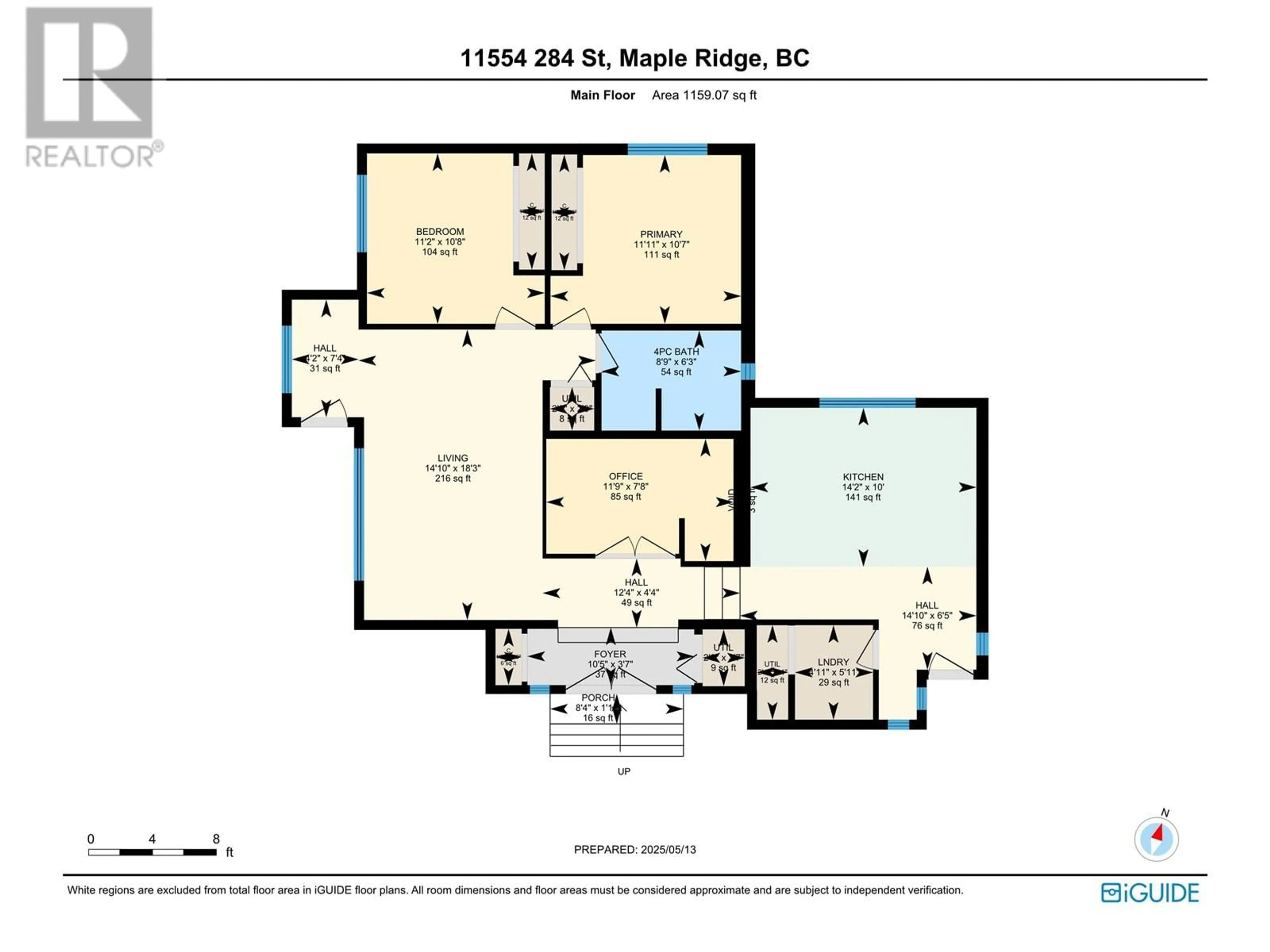 Floor plan for 11554 284 STREET, Maple Ridge British Columbia V2W1L9