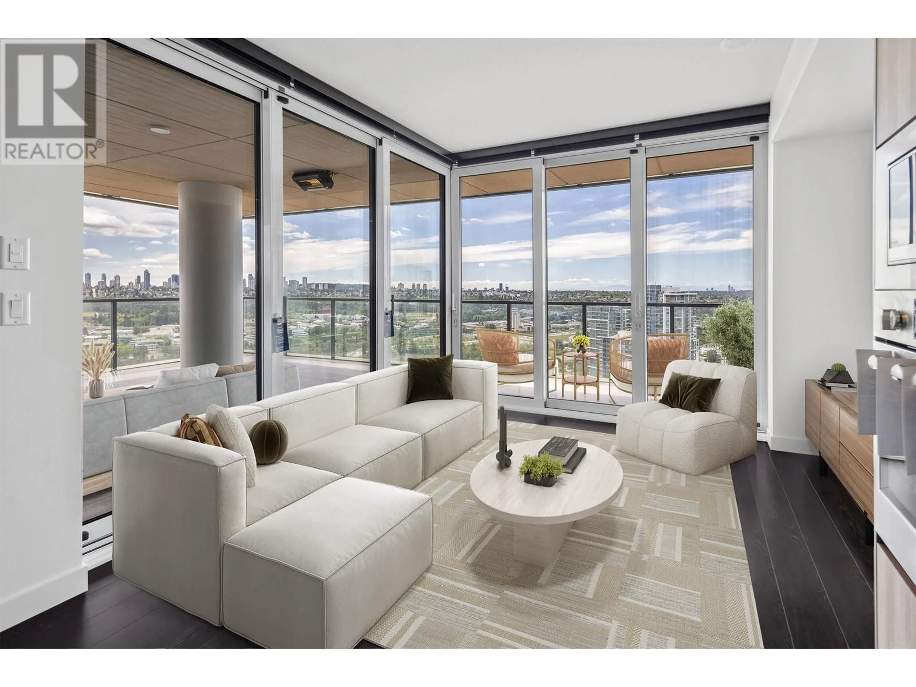 Living room with furniture, unknown for 2209 - 4880 LOUGHEED HIGHWAY, Burnaby British Columbia V5C0N1