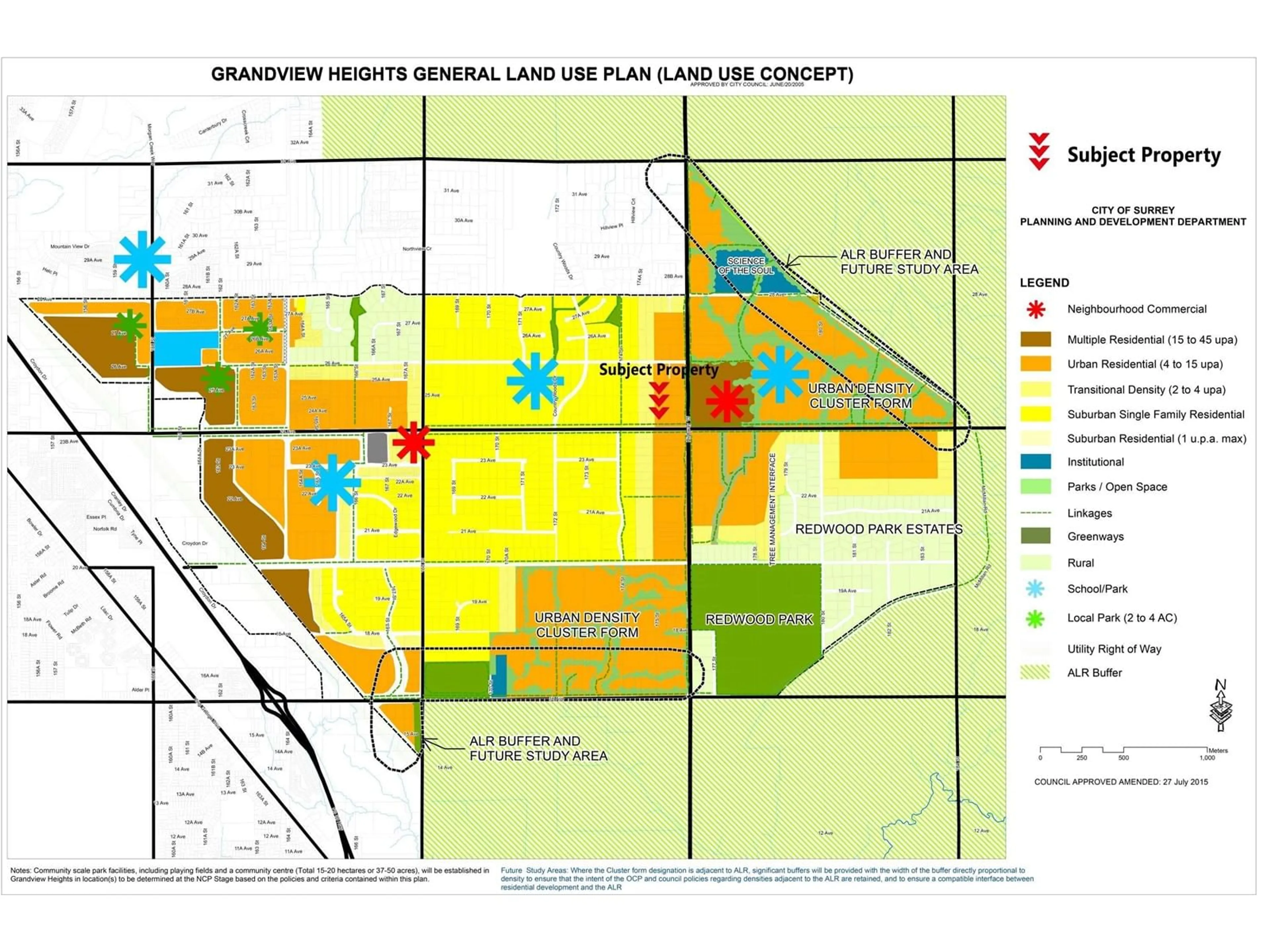 Picture of a map for 17513 26, Surrey British Columbia V3Z0A4