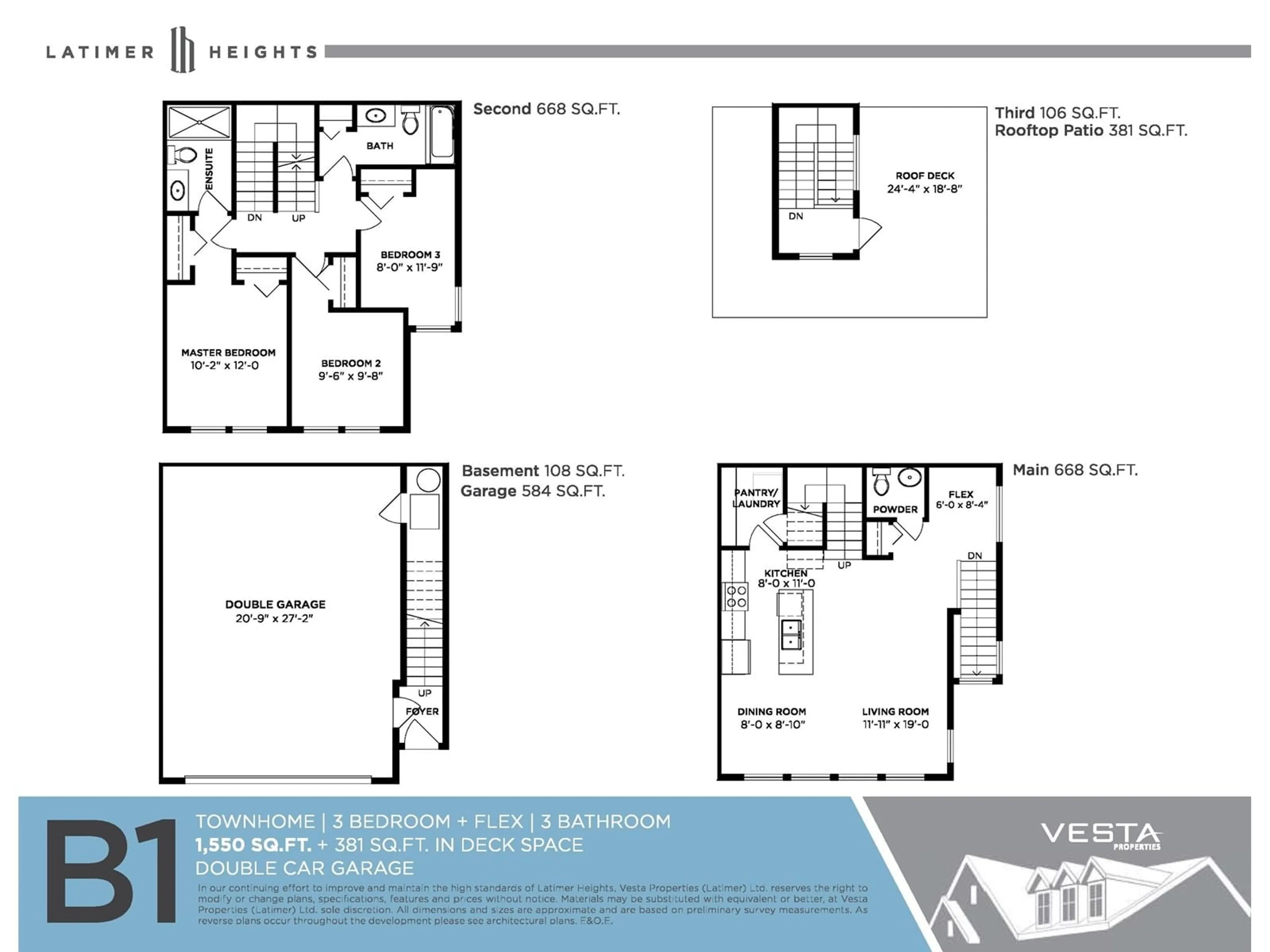 Floor plan for 19 - 8371 202B, Langley British Columbia V2Y4K6