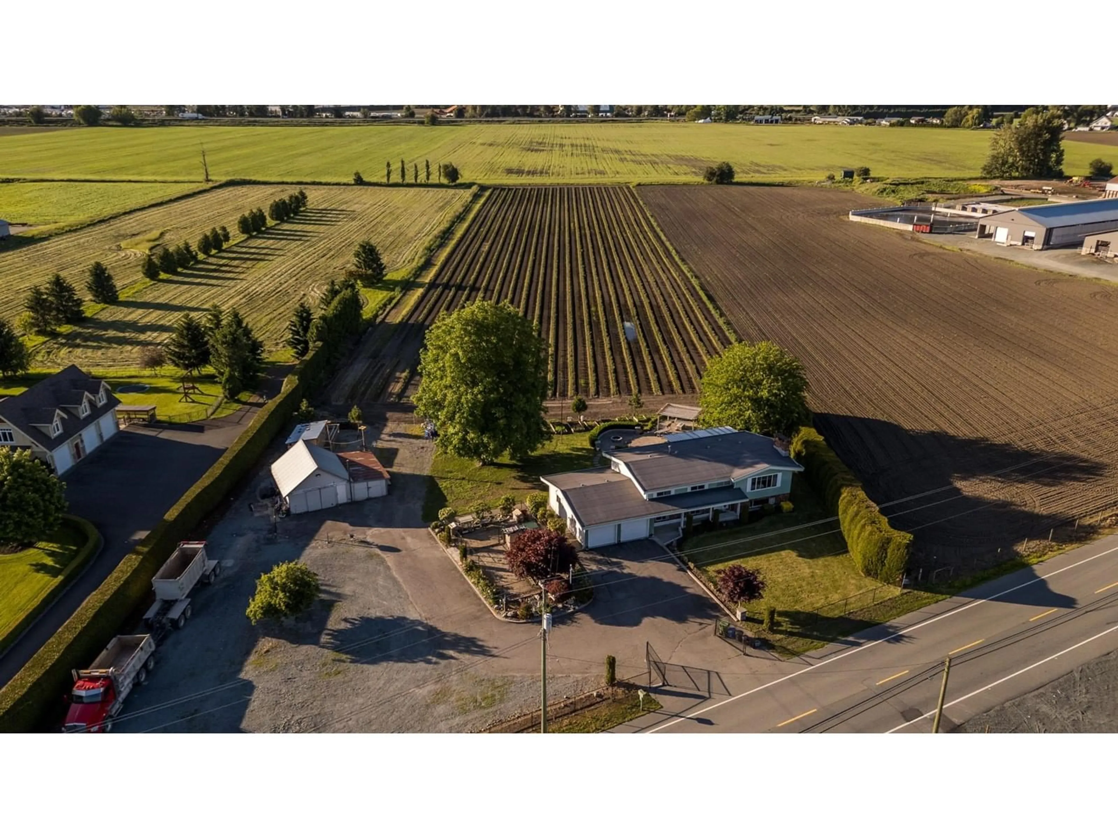 A pic from outside/outdoor area/front of a property/back of a property/a pic from drone, mountain view for 42505 YALE ROAD, Sardis - Greendale British Columbia V2R4J4