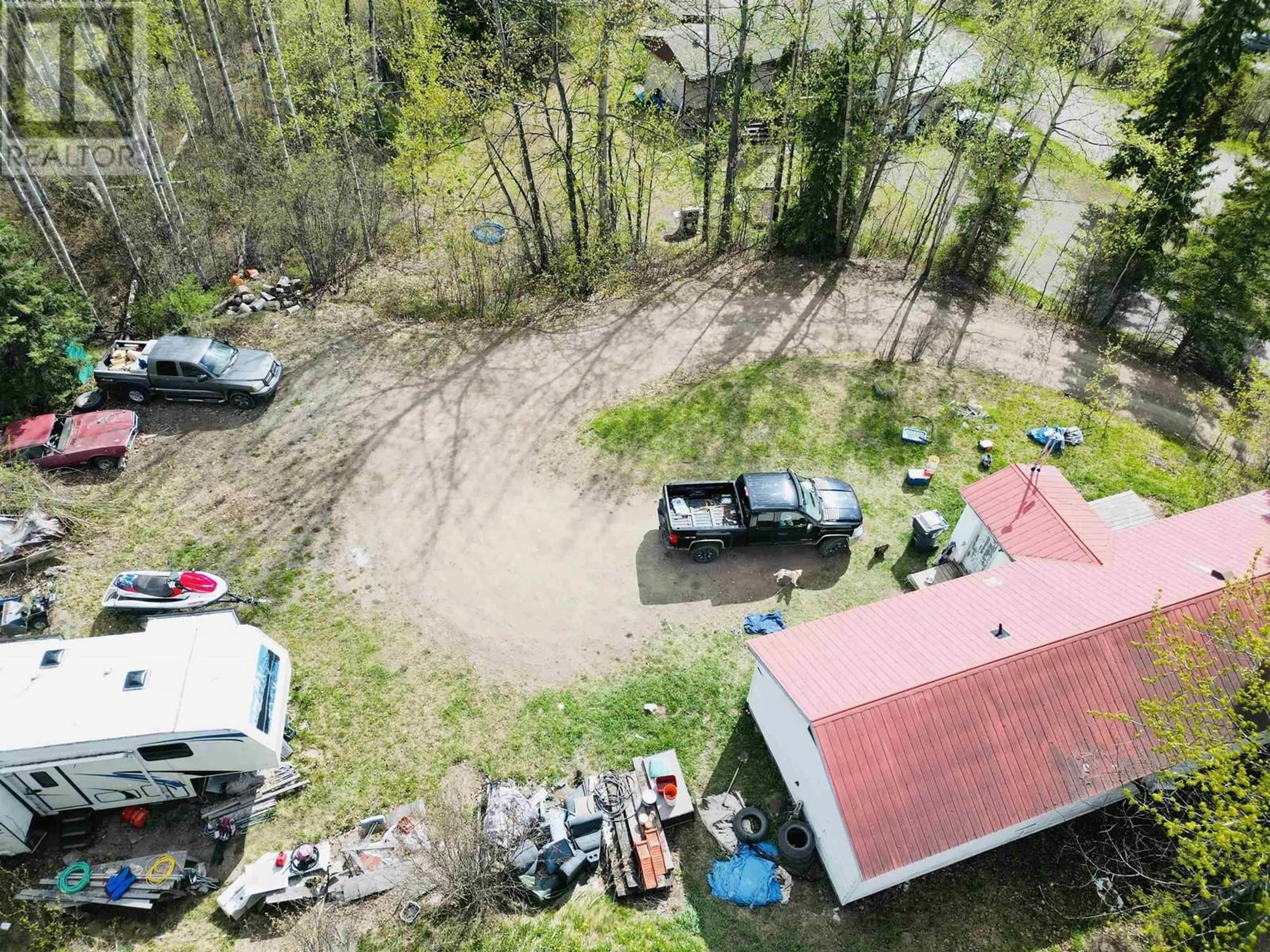 A pic from outside/outdoor area/front of a property/back of a property/a pic from drone, street for 258 HILL STREET, Burns Lake British Columbia V0J1E0