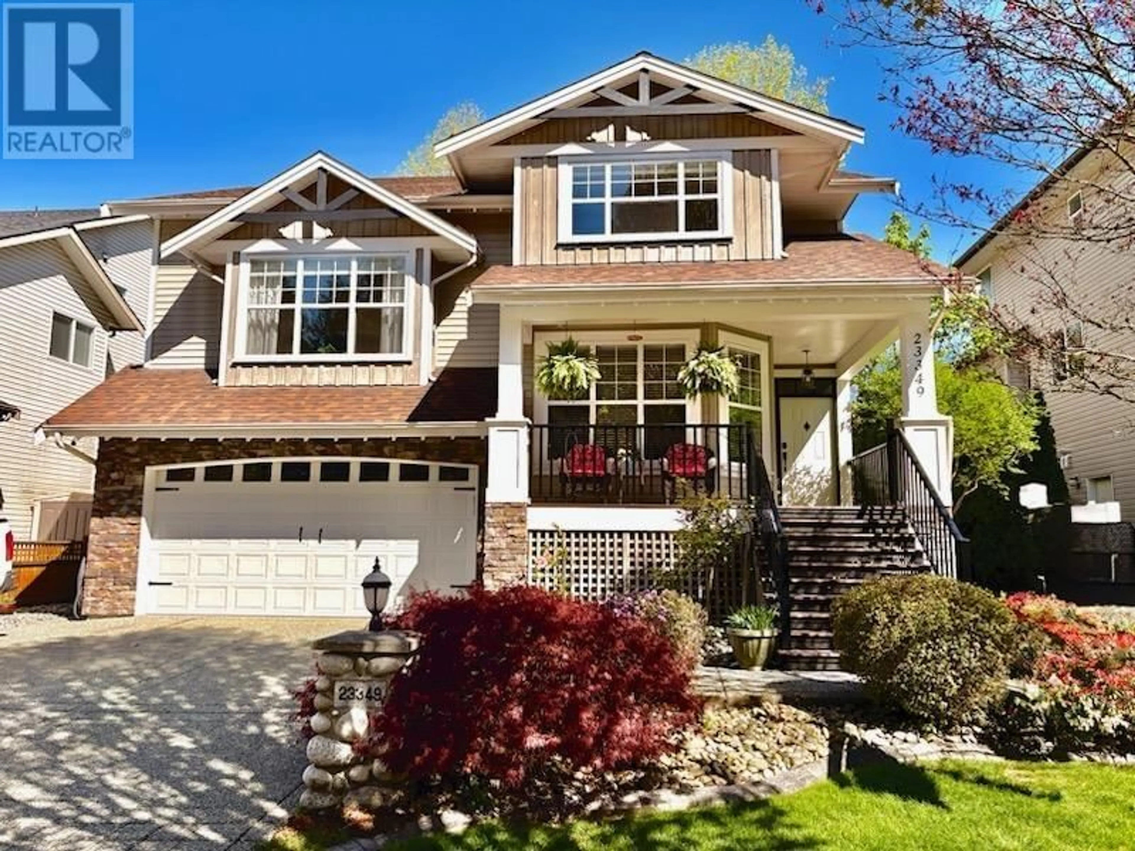 Home with vinyl exterior material, street for 23349 133 AVENUE, Maple Ridge British Columbia V4R2W6