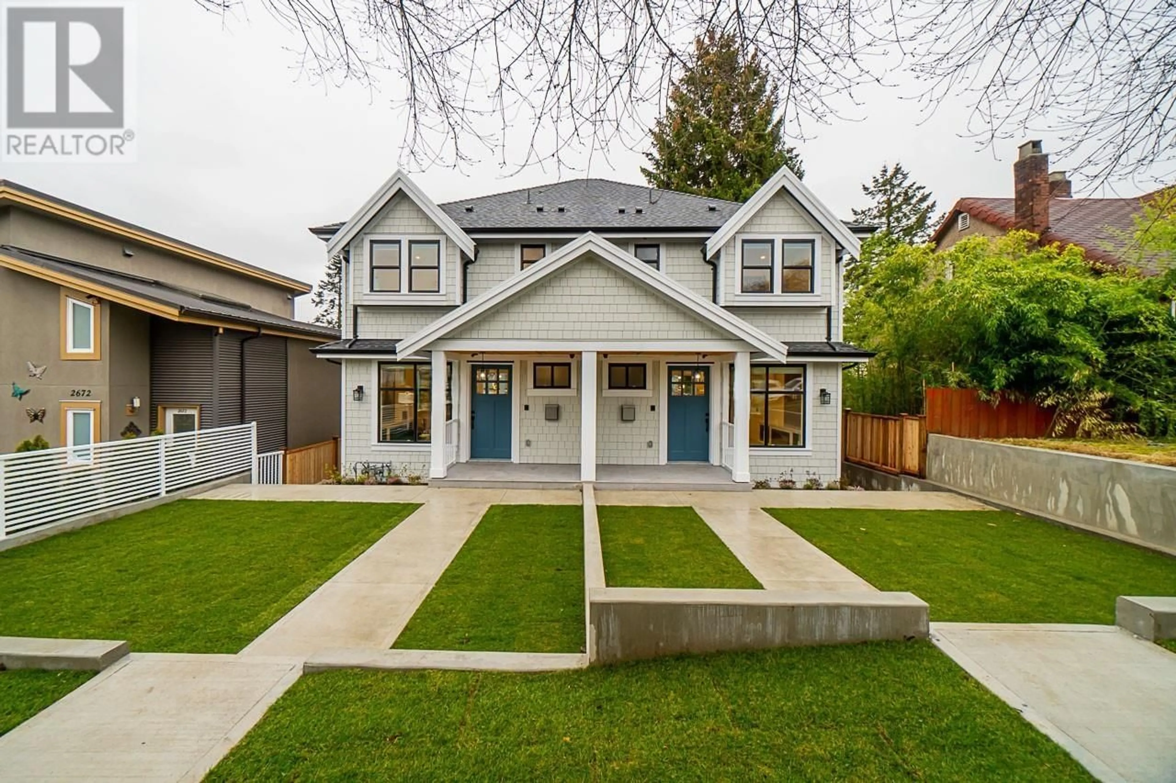 Home with vinyl exterior material, street for 1724 64TH AVENUE, Vancouver British Columbia V5P2M7