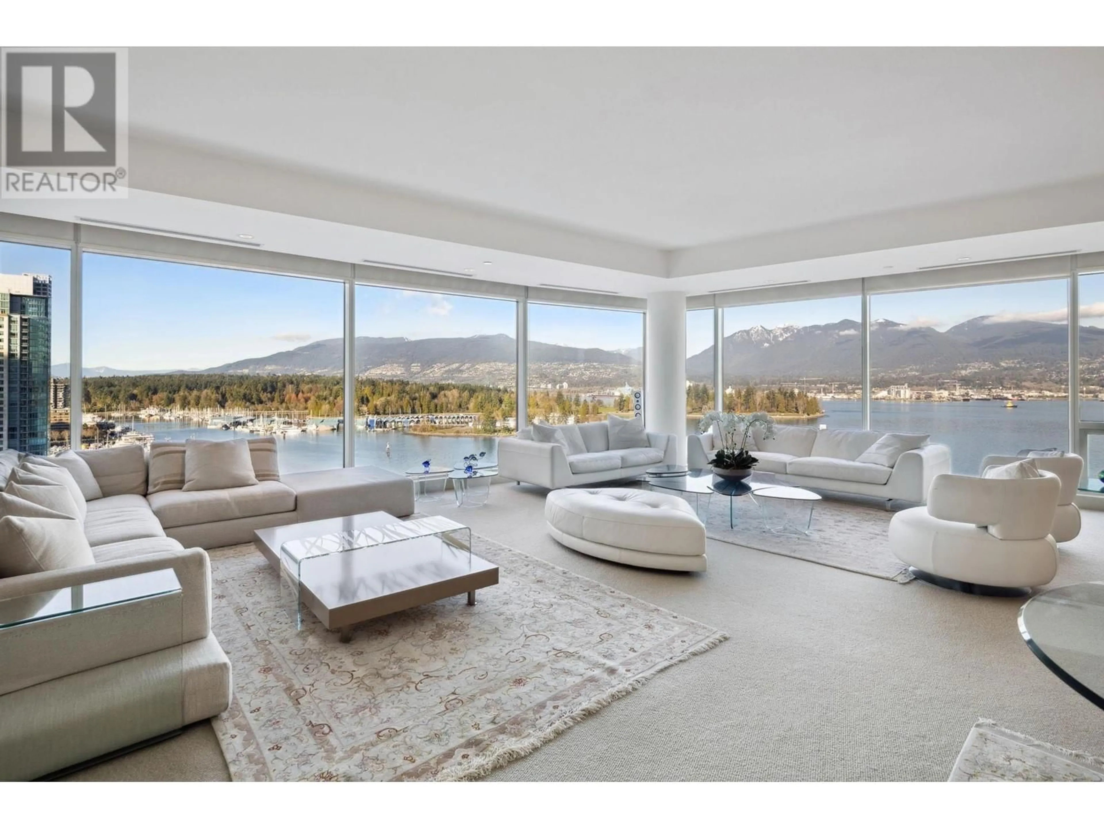 Living room with furniture, unknown for 1401 - 1139 CORDOVA STREET, Vancouver British Columbia V6C0A2