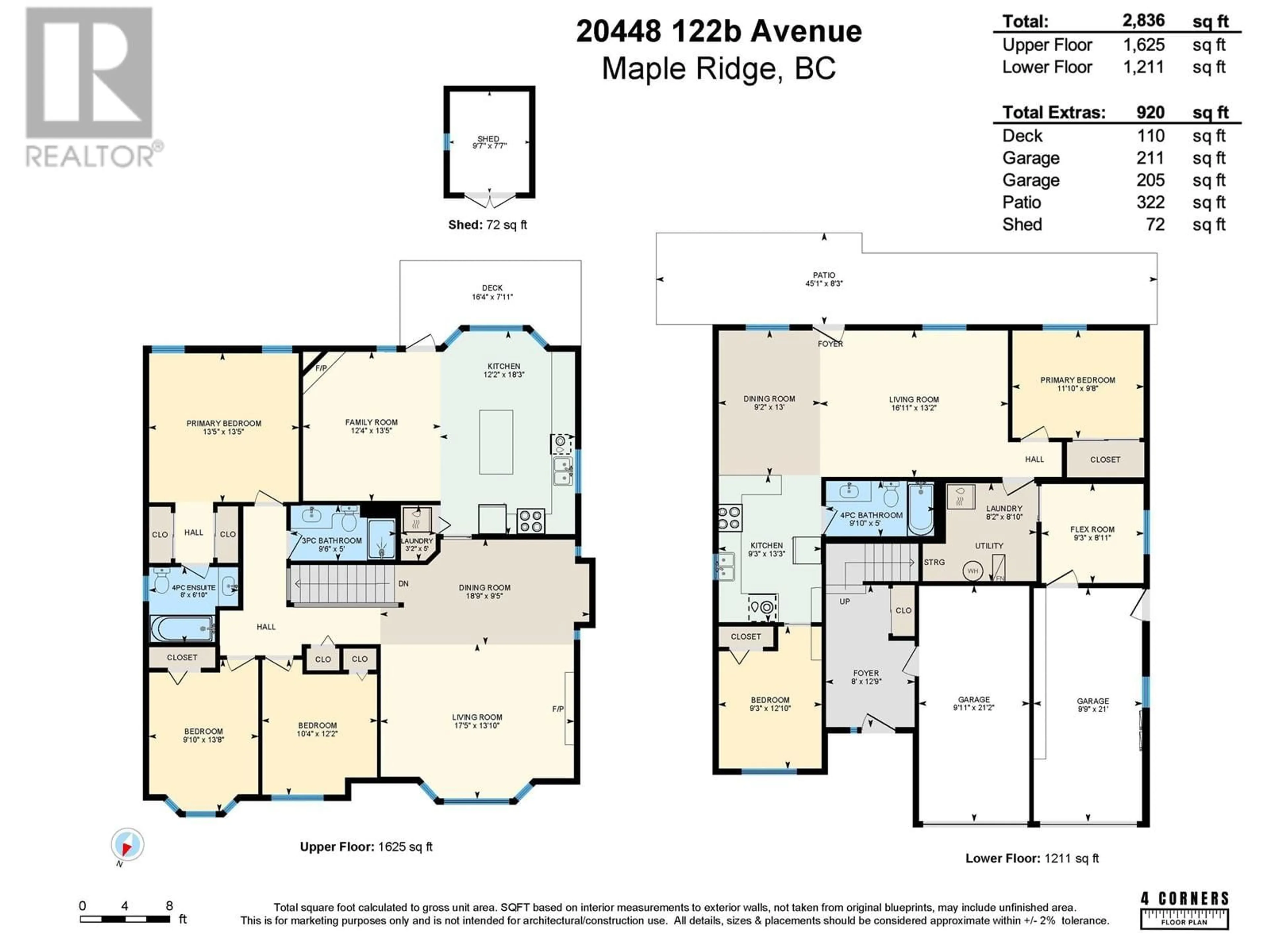 Floor plan for 20448 122B AVENUE, Maple Ridge British Columbia V2X1B6