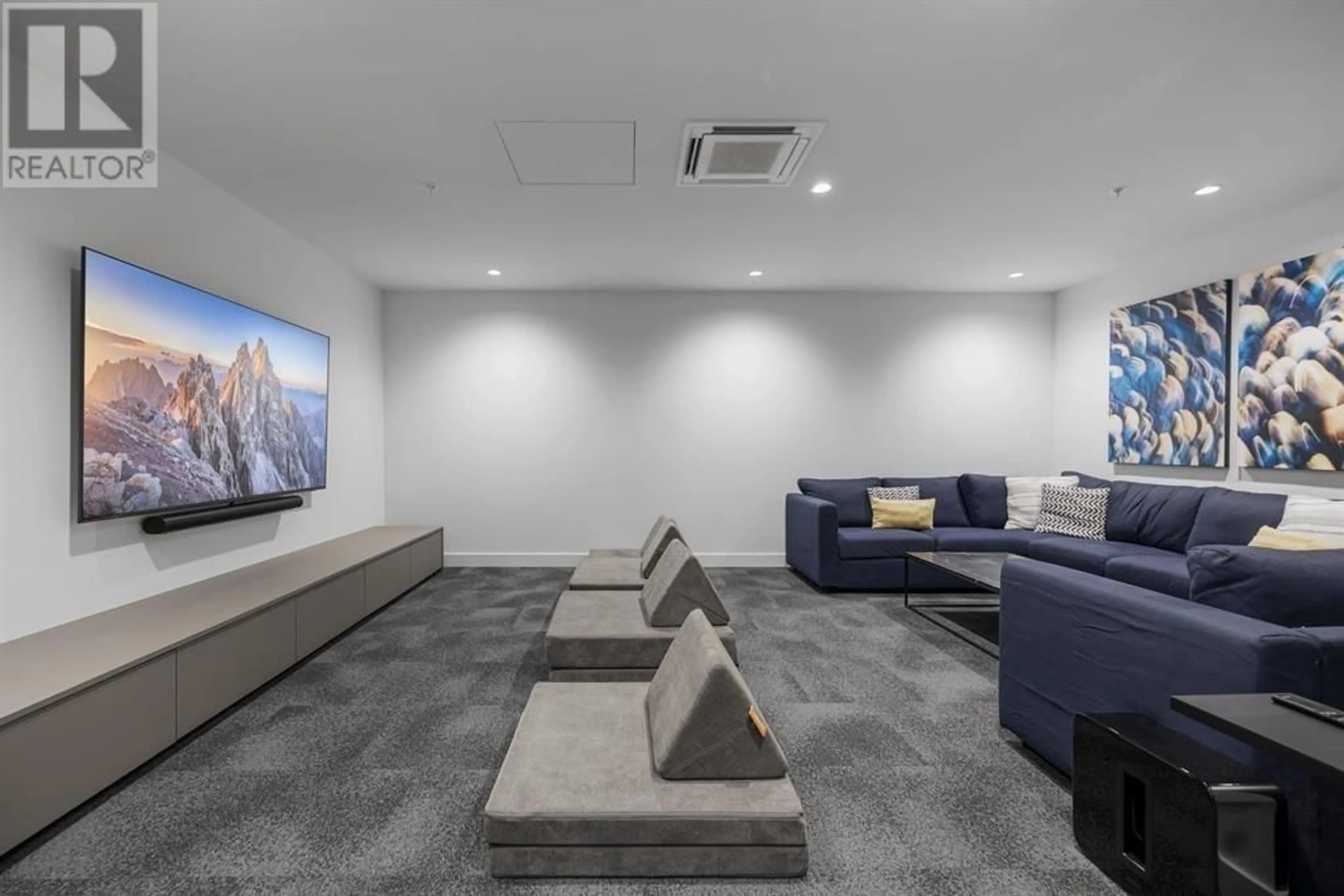 Home theater for 307 - 3131 MURRAY STREET, Port Moody British Columbia V3H0L9