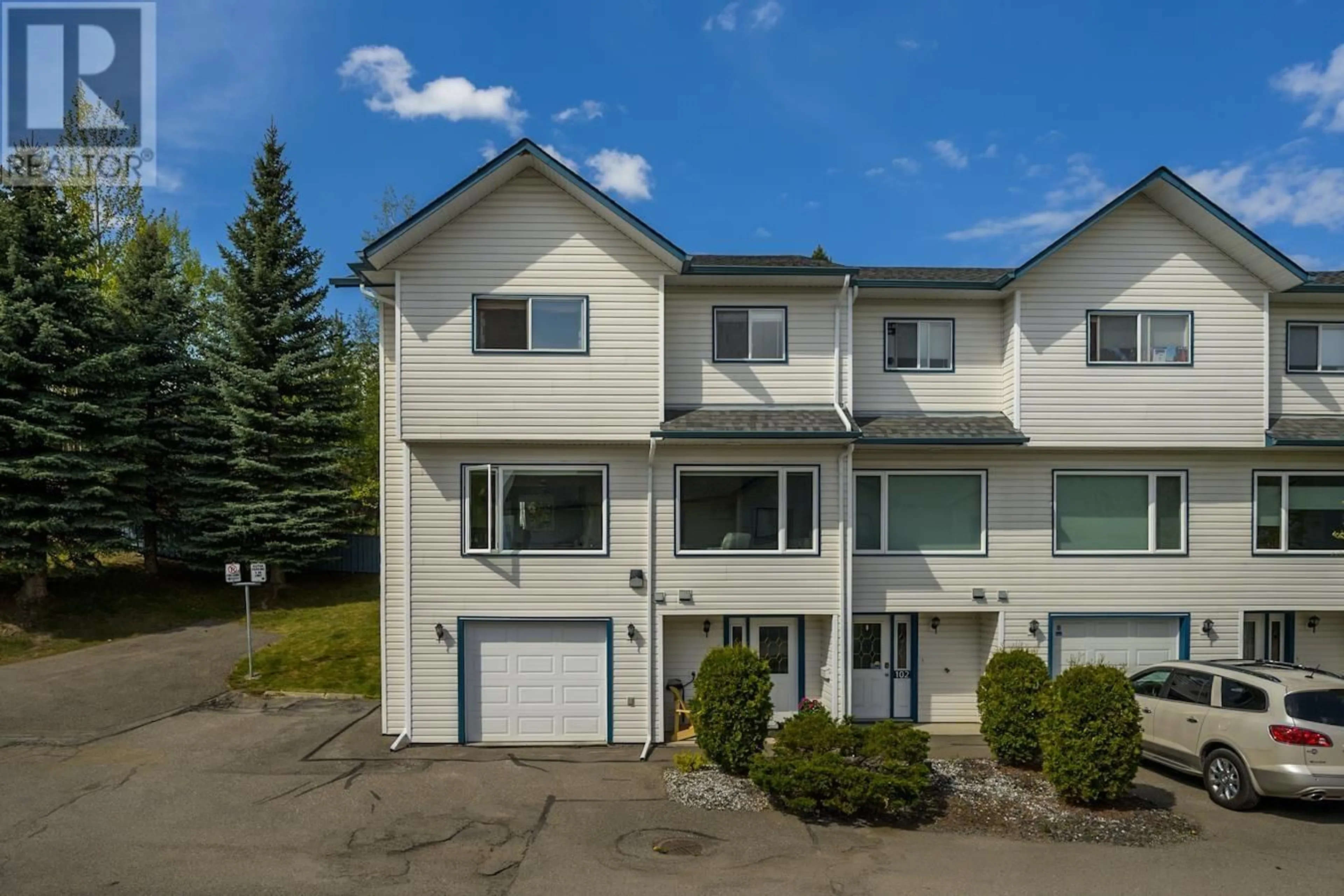 A pic from outside/outdoor area/front of a property/back of a property/a pic from drone, unknown for 101 - 4281 BAKER ROAD, Prince George British Columbia V2N6M8