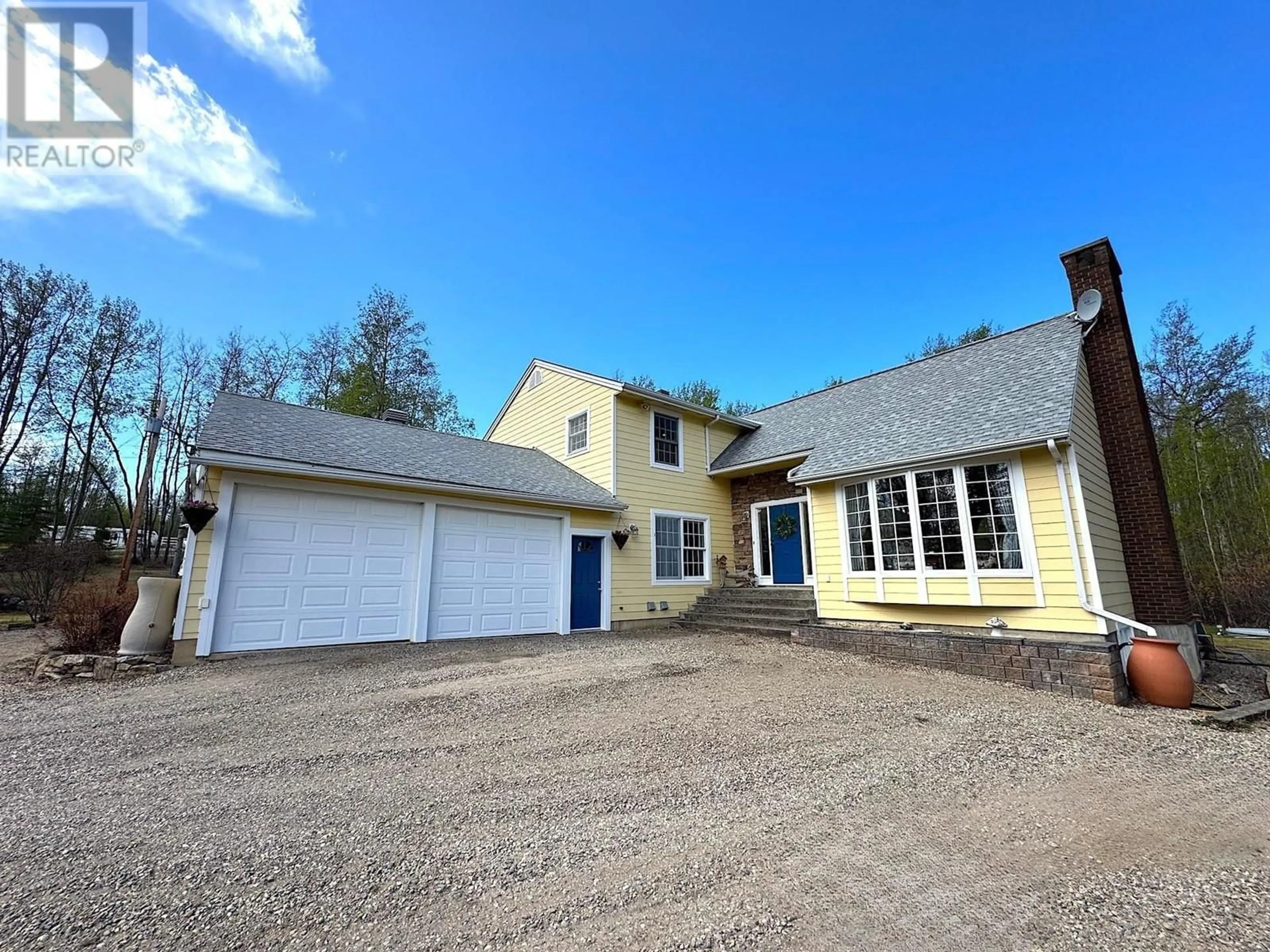 A pic from outside/outdoor area/front of a property/back of a property/a pic from drone, street for 13676 GOLF COURSE ROAD, Charlie Lake British Columbia V1J8K8