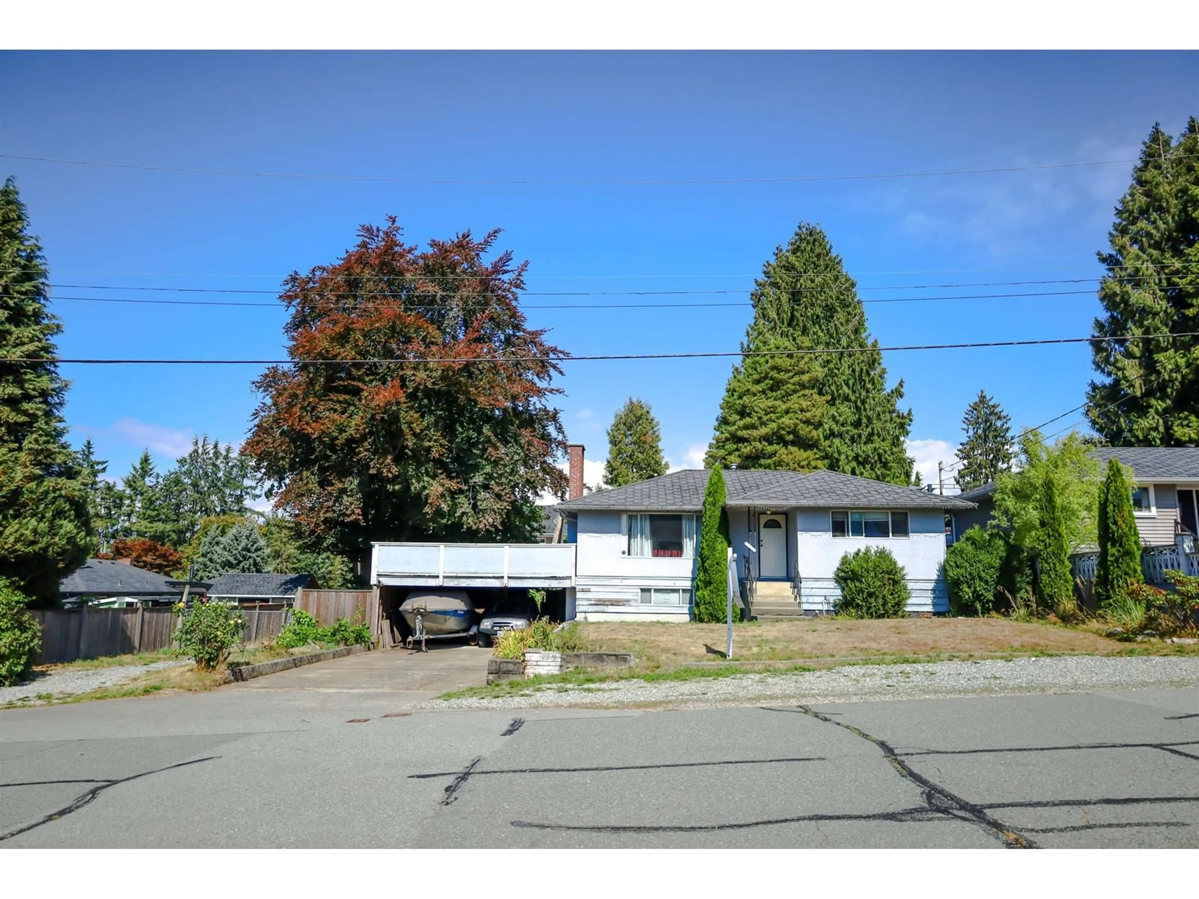 Home with vinyl exterior material, street for 11093 PATRICIA, Delta British Columbia V4C3A5