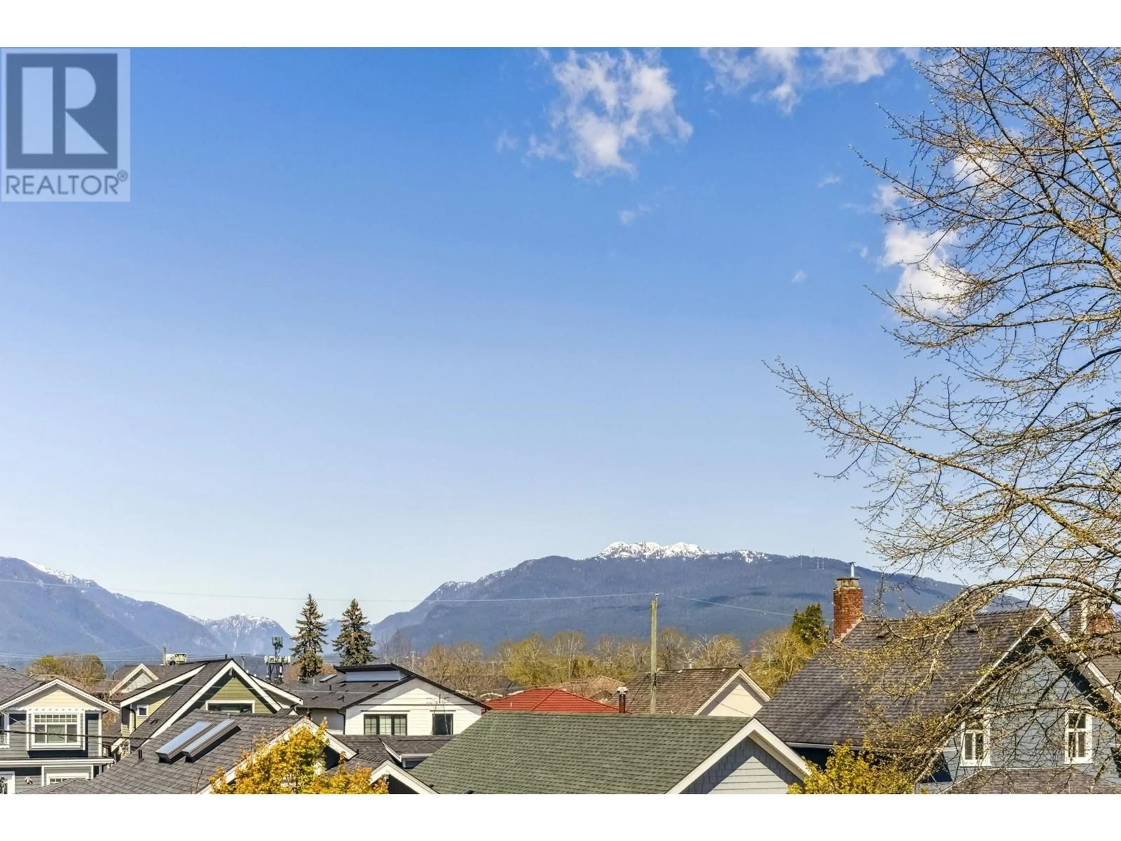 A pic from outside/outdoor area/front of a property/back of a property/a pic from drone, mountain view for 1 - 3148 GEORGIA STREET, Vancouver British Columbia V5K2L1