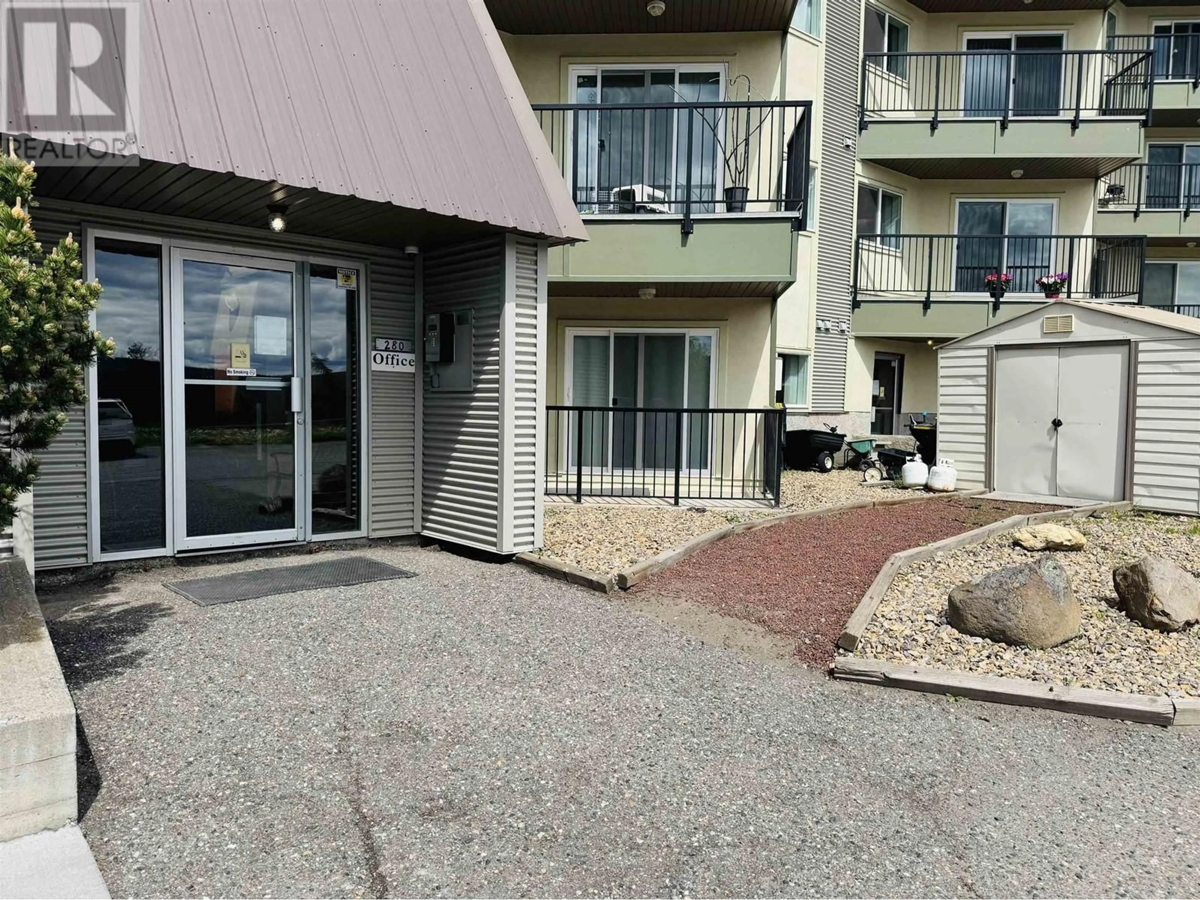 Patio, unknown for 102 - 280 BROADWAY AVENUE, Williams Lake British Columbia V2G4J7