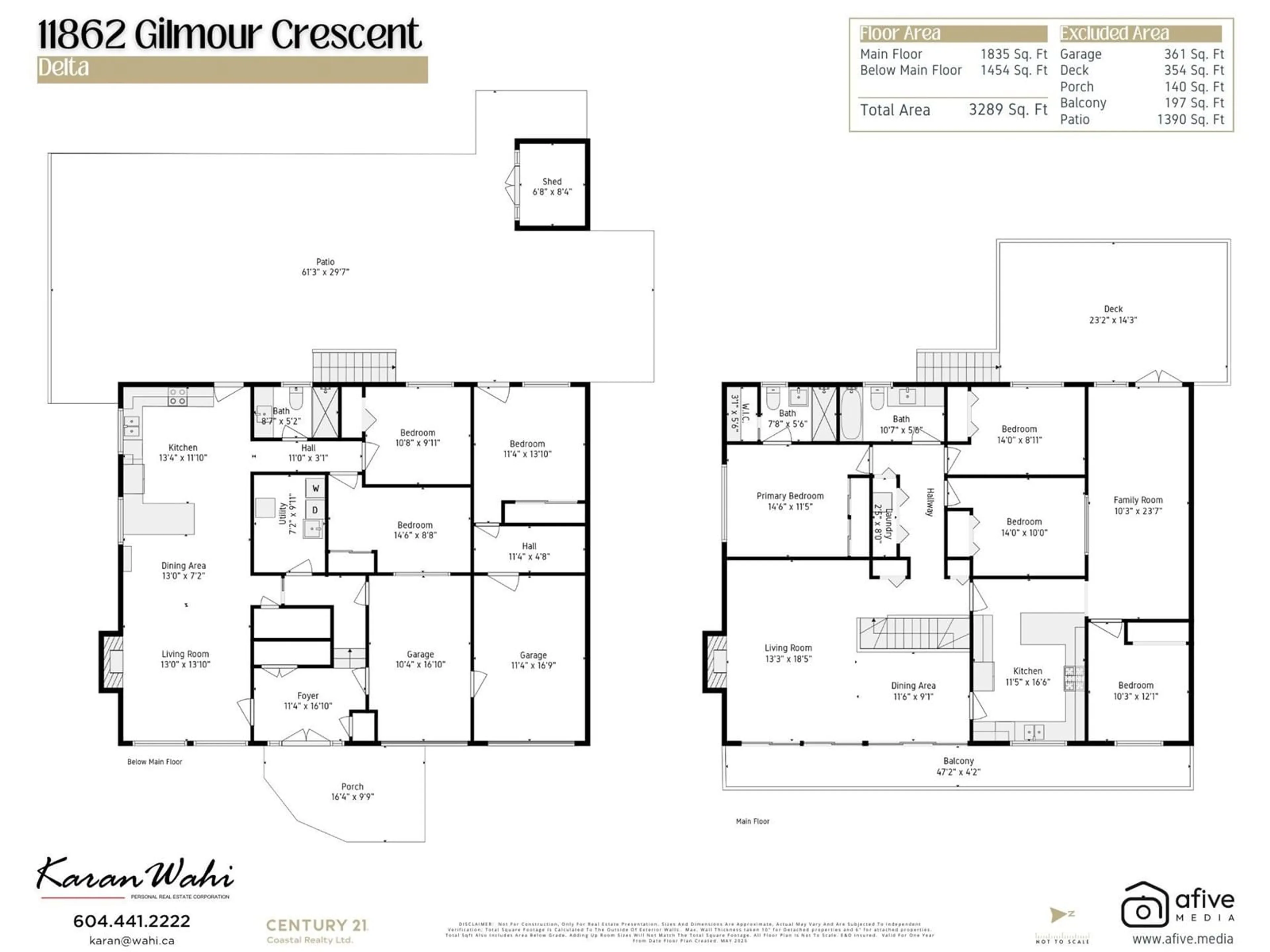 Floor plan for 11862 GILMOUR, Delta British Columbia V4C1L1