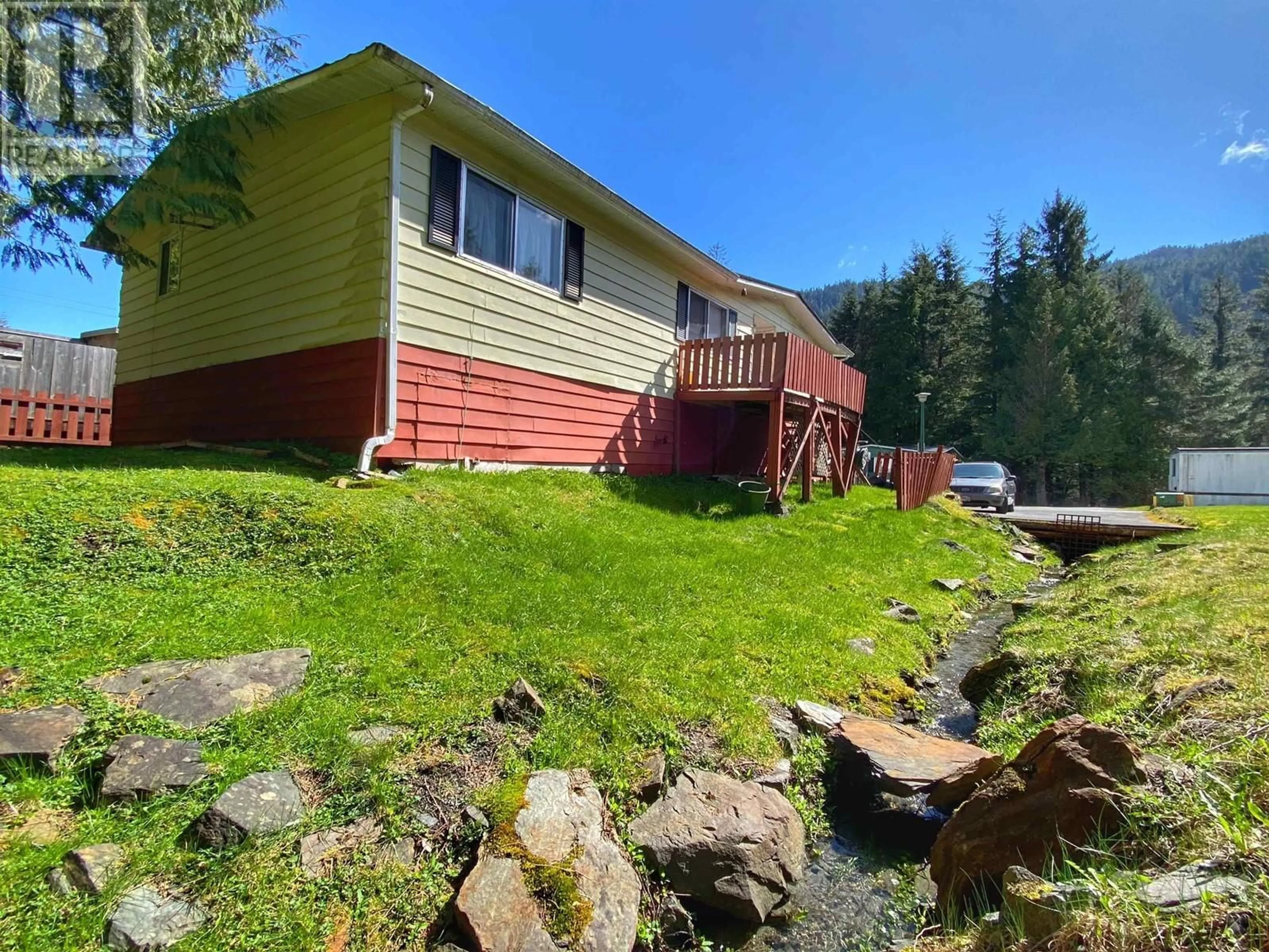 A pic from outside/outdoor area/front of a property/back of a property/a pic from drone, water/lake/river/ocean view for 75 HAYS VALE DRIVE, Prince Rupert British Columbia V8J3Z1
