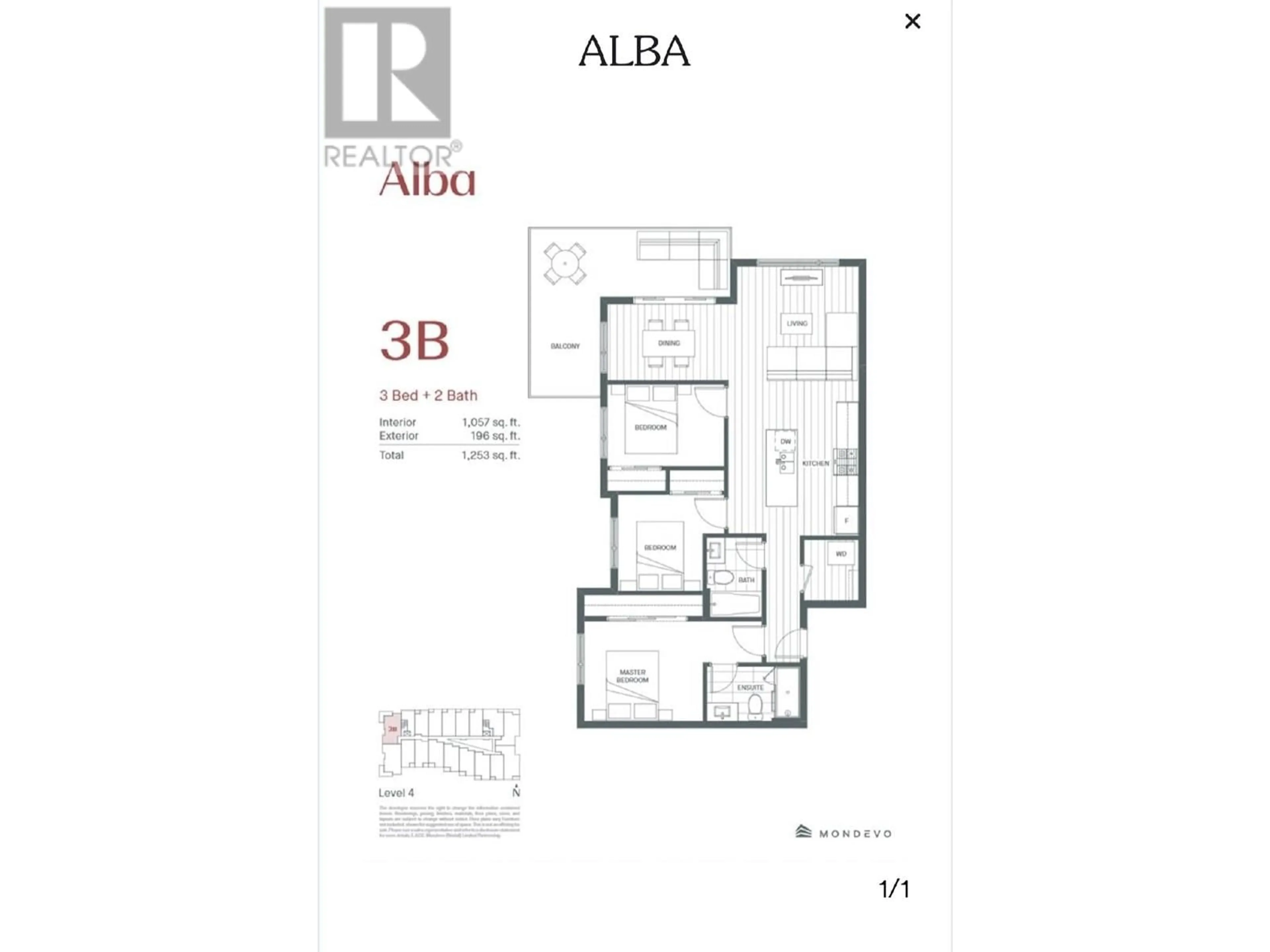 Floor plan for 418 - 2345 RINDALL AVENUE, Port Coquitlam British Columbia V3C1V3