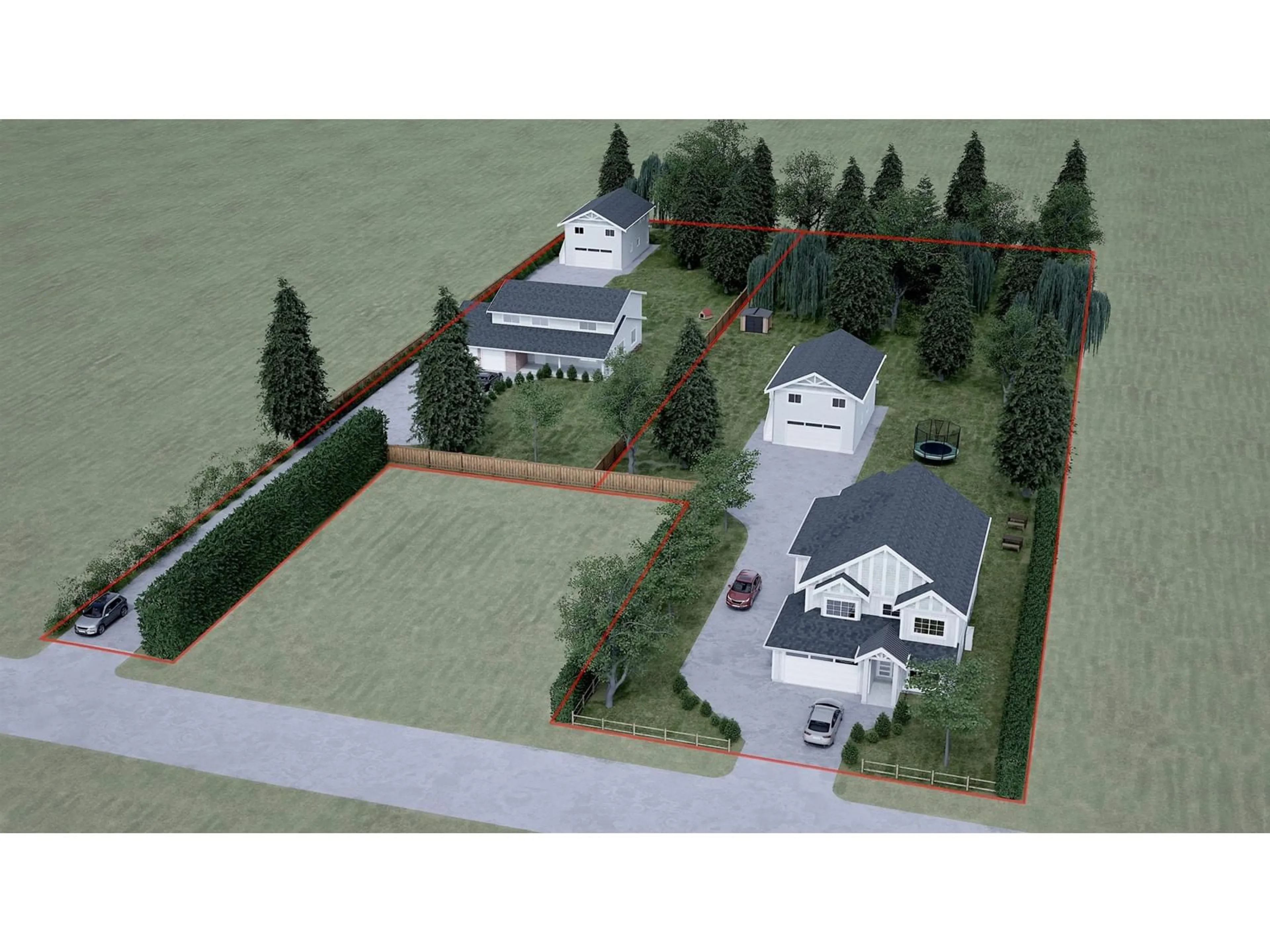 A pic from outside/outdoor area/front of a property/back of a property/a pic from drone, building for 4440 WILSON ROAD, Yarrow British Columbia V2R5C5