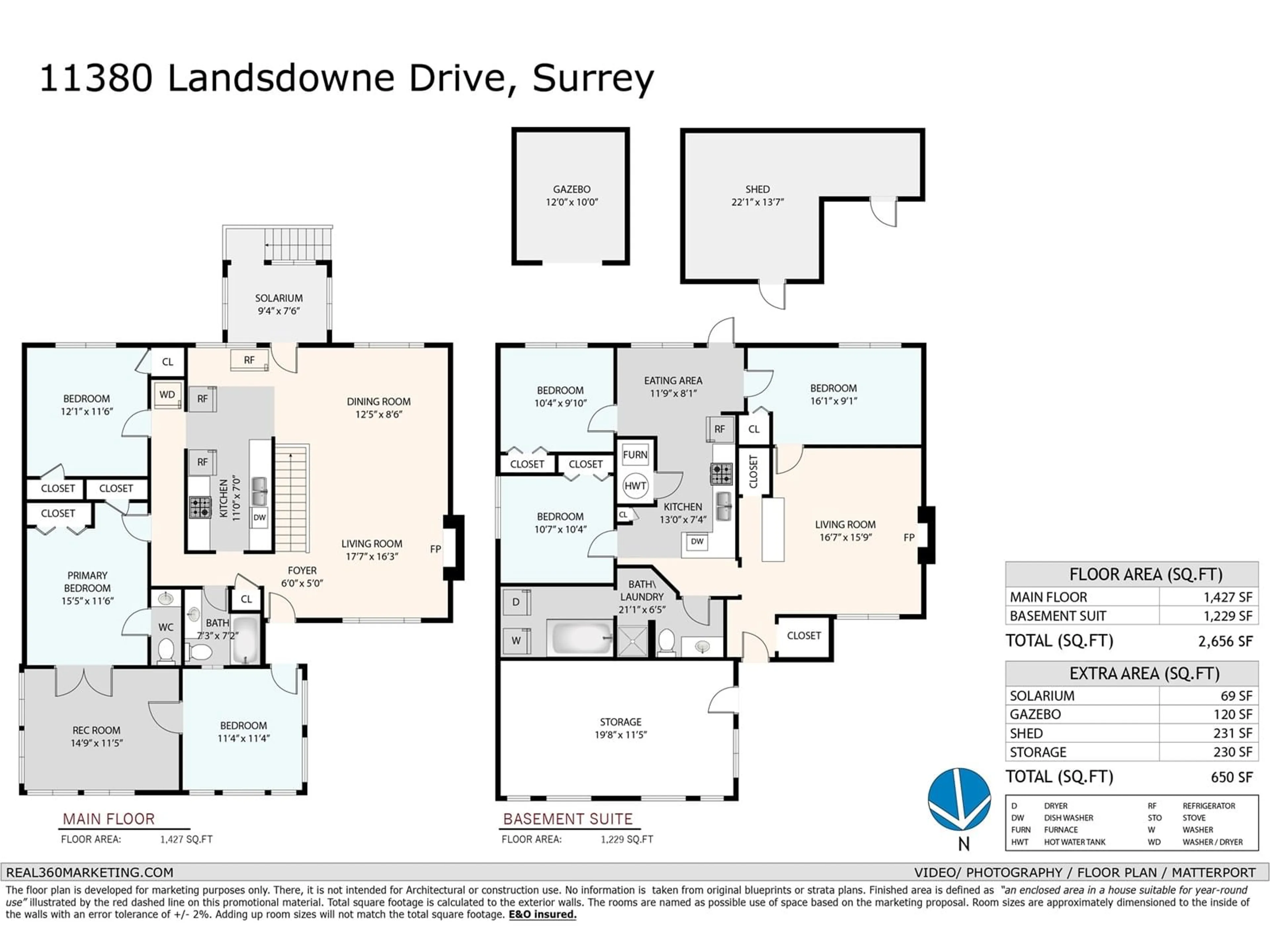 Floor plan for 11380 LANSDOWNE, Surrey British Columbia V3R4Z9