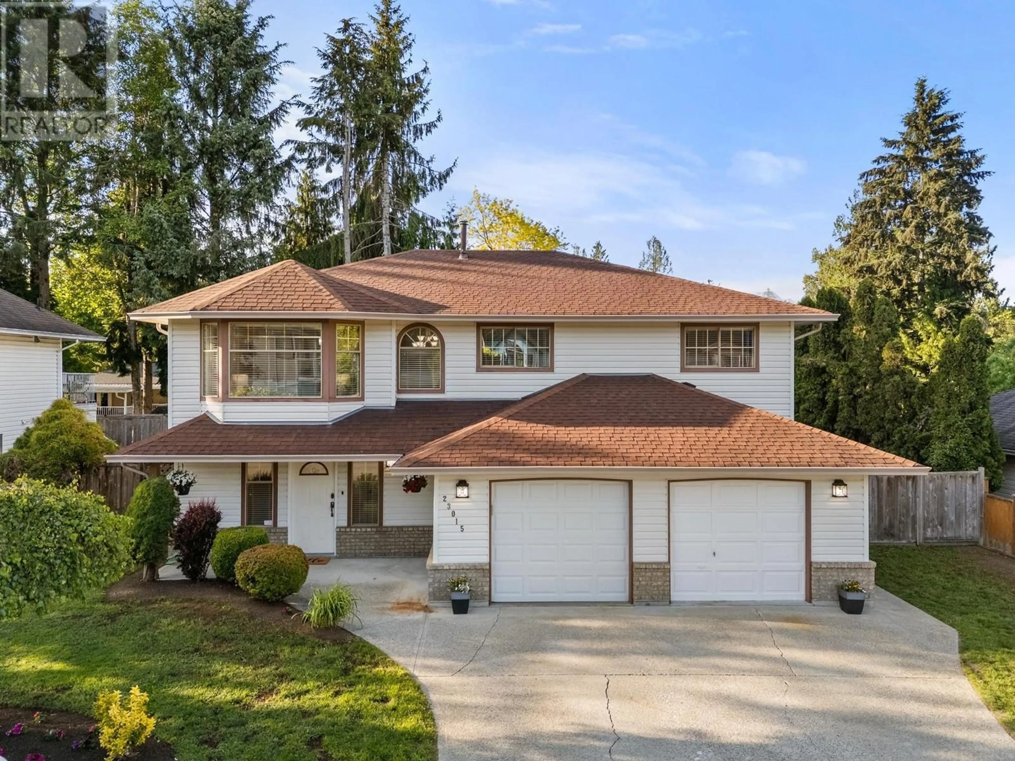 Home with vinyl exterior material, street for 23015 125A AVENUE, Maple Ridge British Columbia V2X0S6