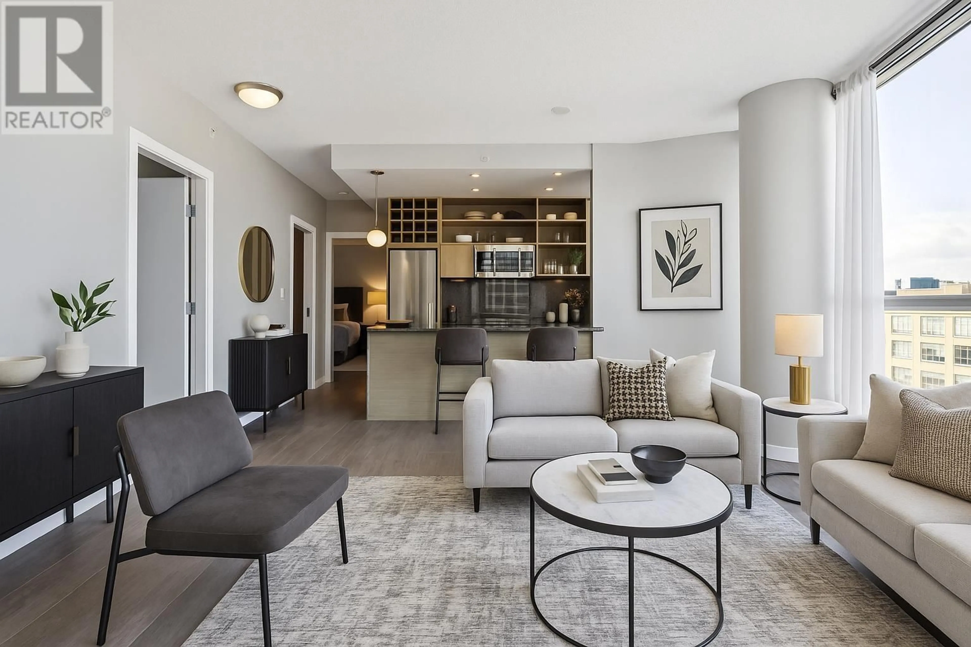 Living room with furniture, unknown for 806 - 833 SEYMOUR STREET, Vancouver British Columbia V6B0G4