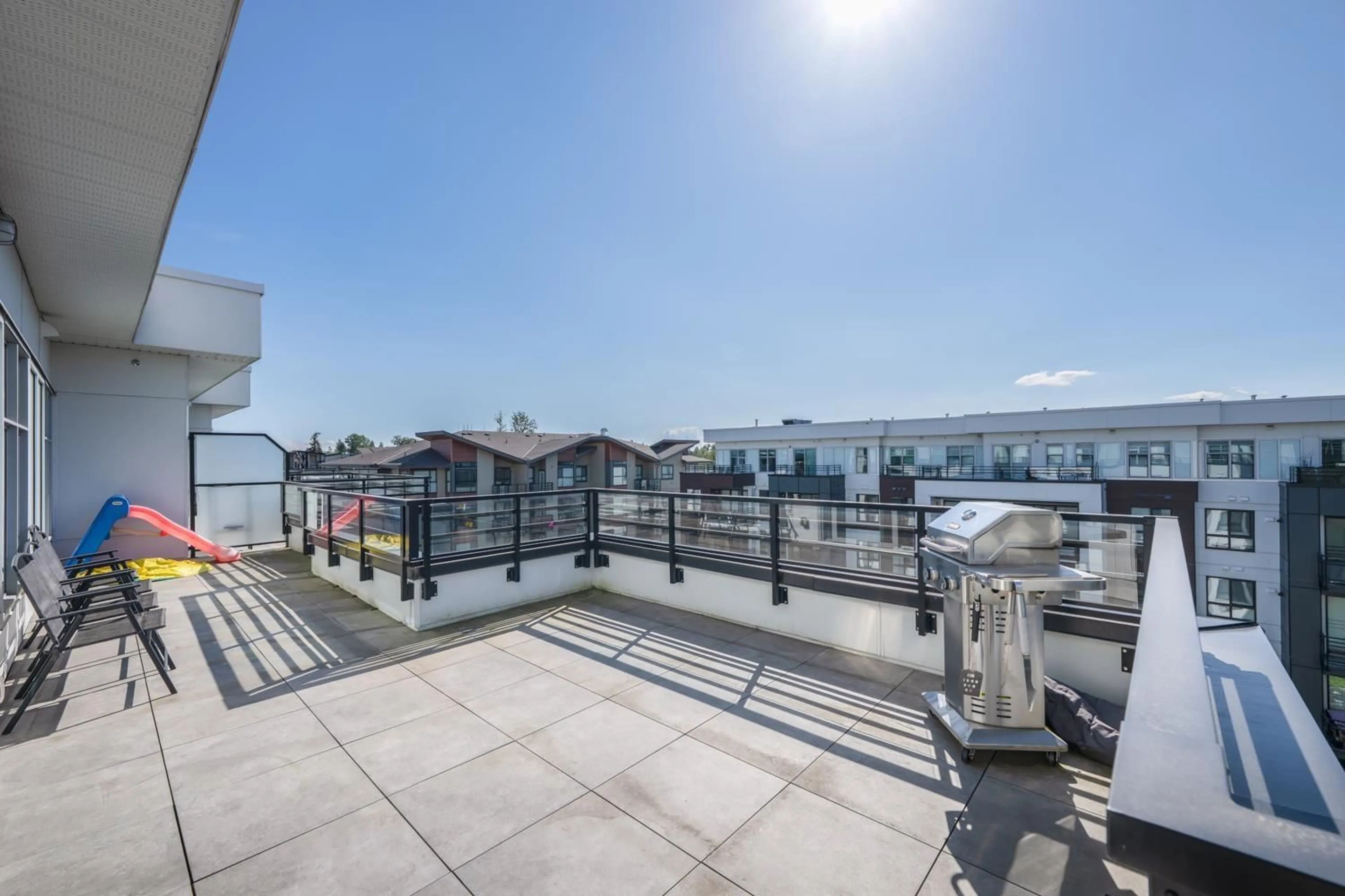 Patio, water/lake/river/ocean view for B605 - 20838 78B, Langley British Columbia V2Y3M2