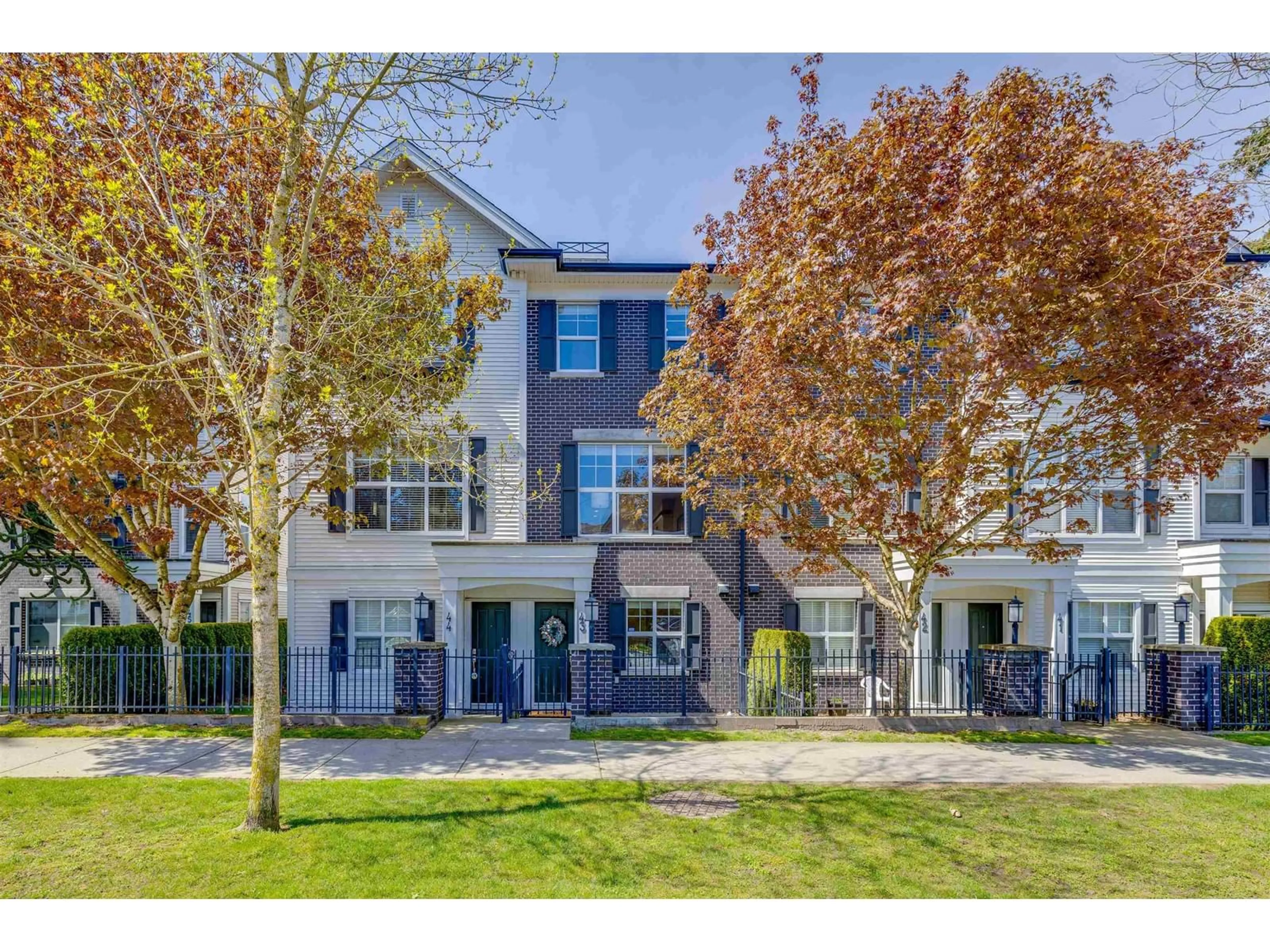 A pic from outside/outdoor area/front of a property/back of a property/a pic from drone, street for 43 - 2469 164 ST, Surrey British Columbia V3Z3T4