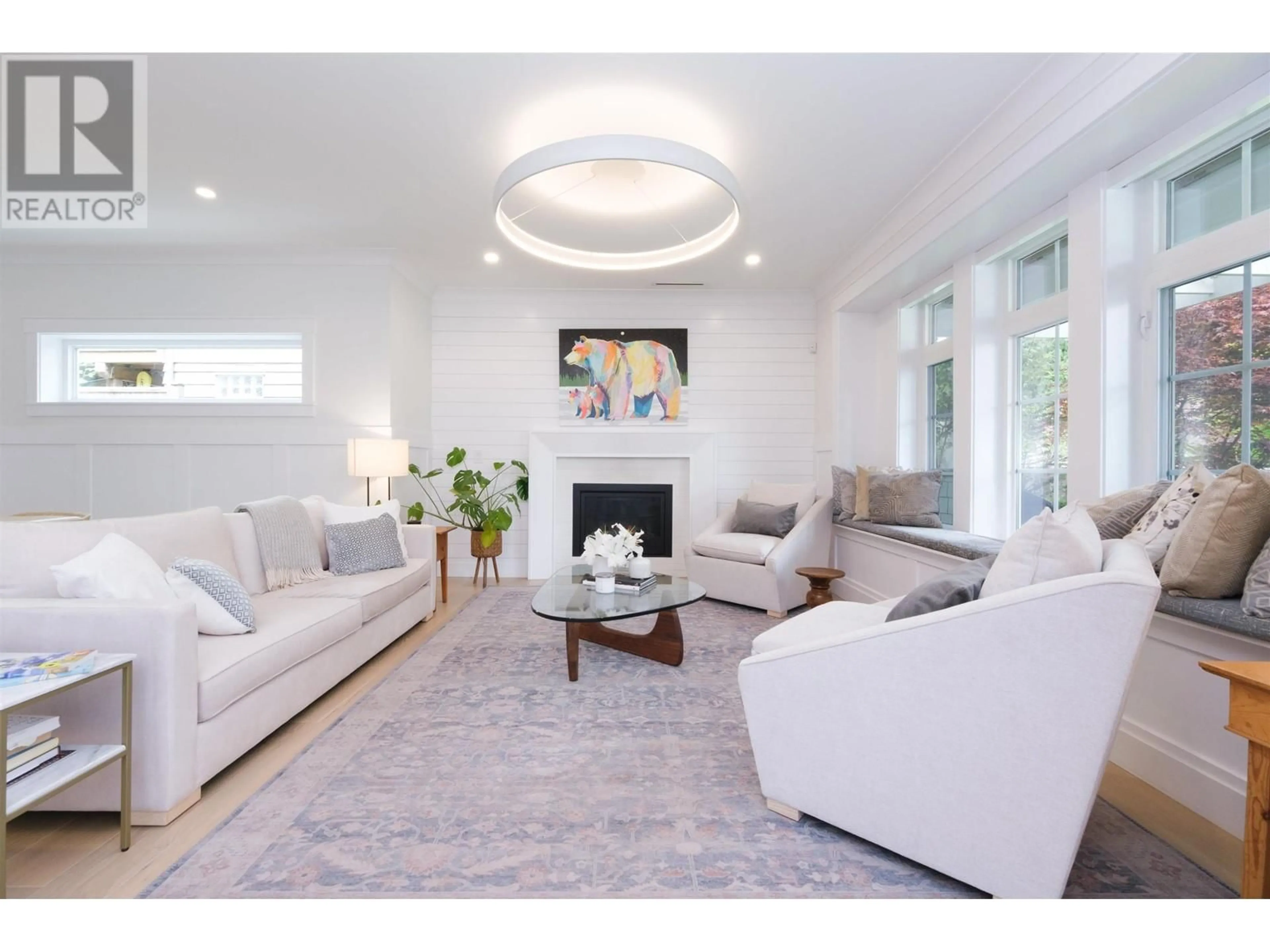 Living room with furniture, unknown for 3715 CAMPBELL AVENUE, North Vancouver British Columbia V7K2M4