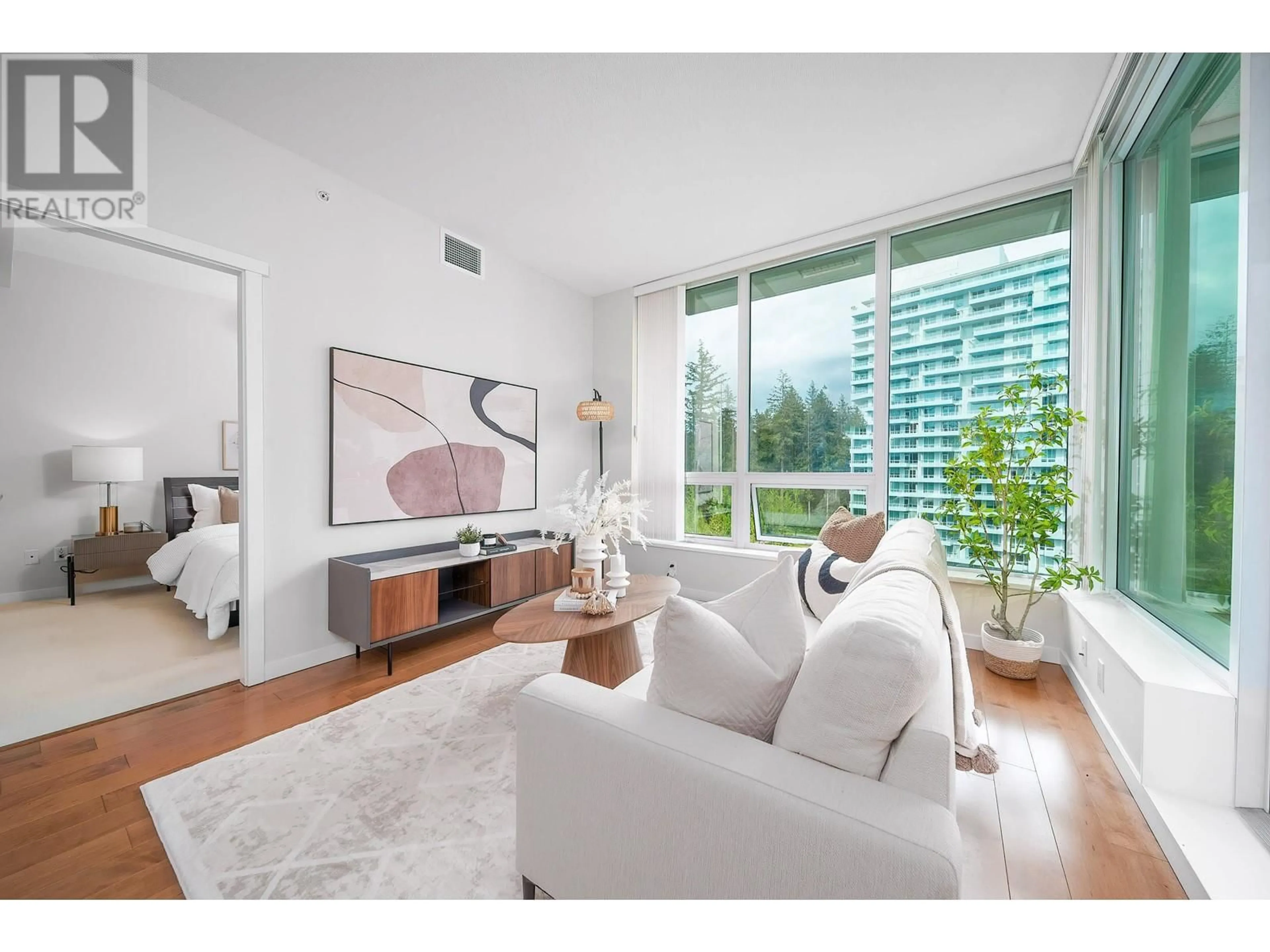 Living room with furniture, unknown for 1001 - 5728 BERTON AVENUE, Vancouver British Columbia V6S0E5
