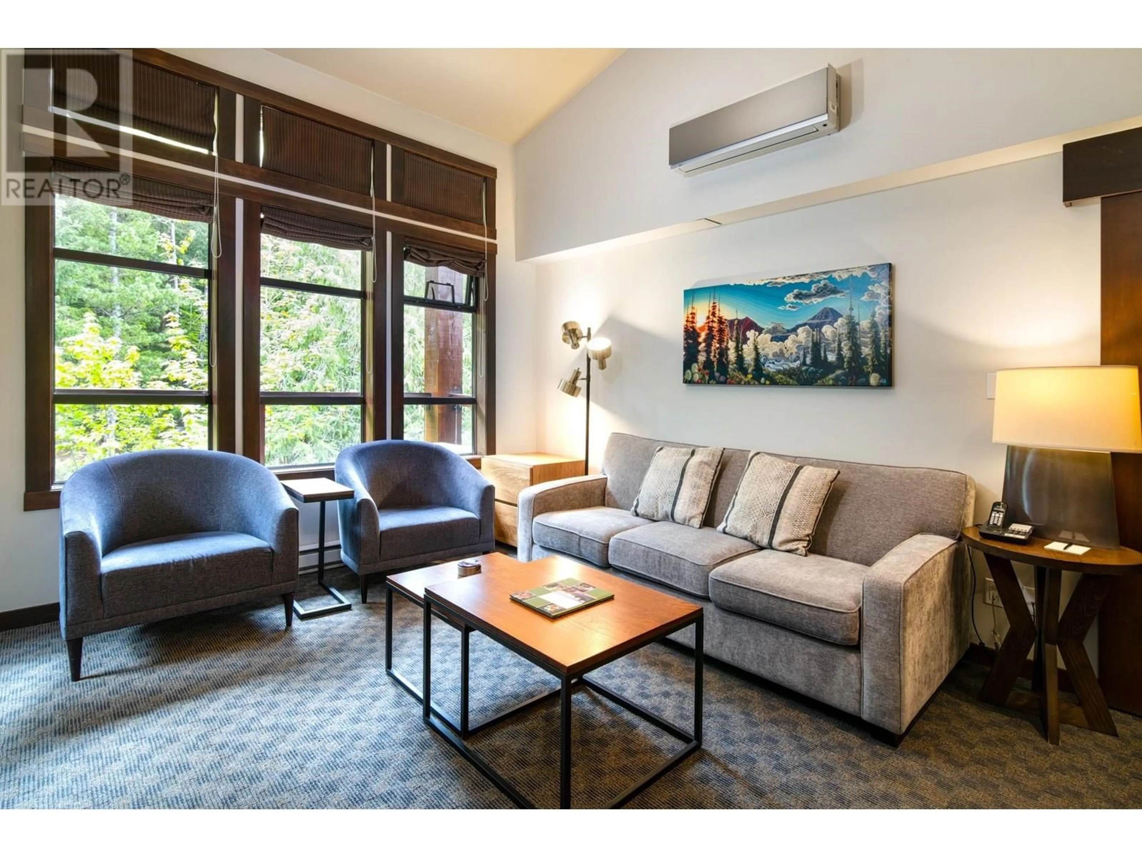 Living room with furniture, unknown for 413D - 2020 LONDON LANE, Whistler British Columbia V0N1B2