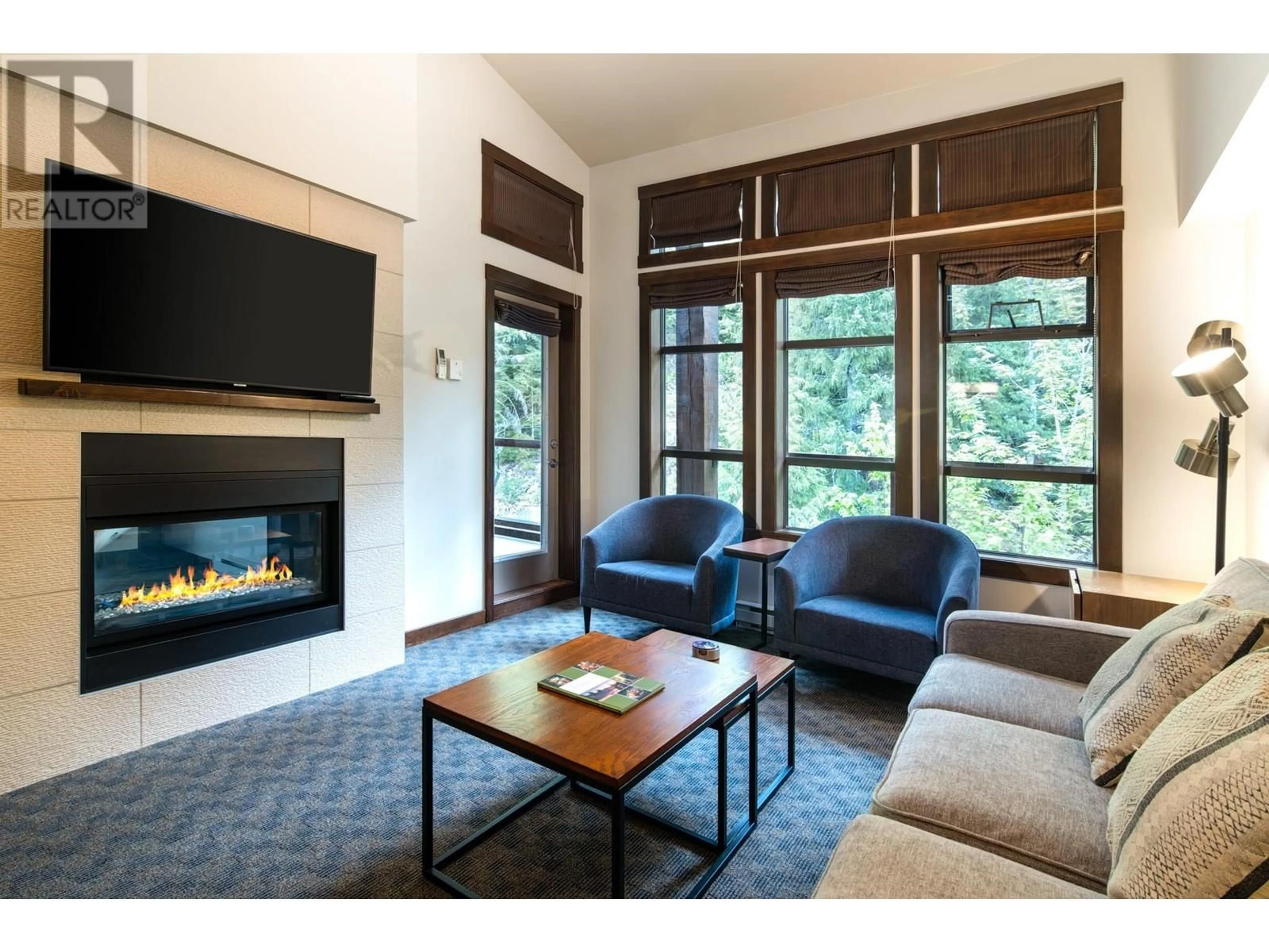 Living room with furniture, unknown for 413D - 2020 LONDON LANE, Whistler British Columbia V0N1B2
