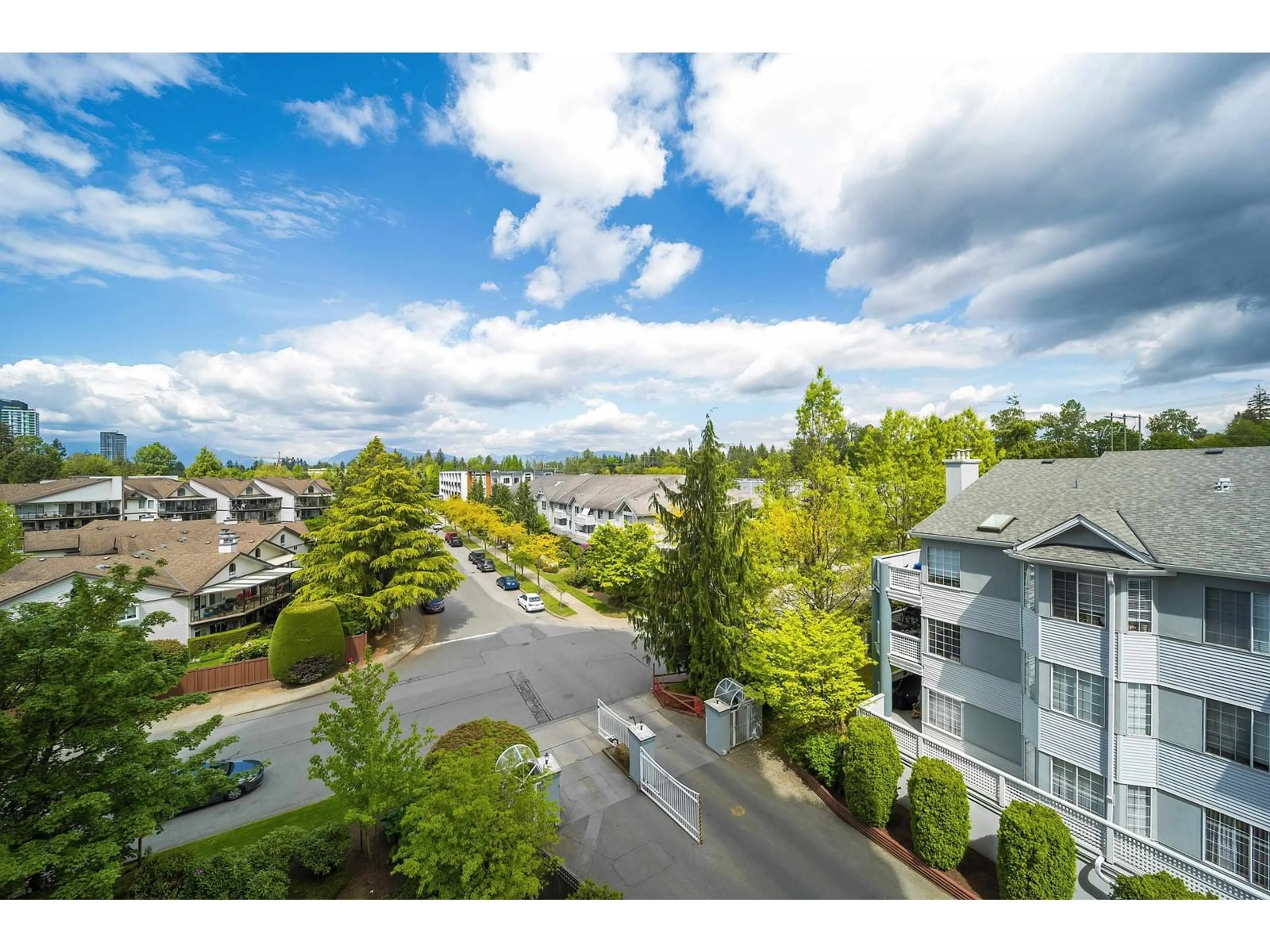 A pic from outside/outdoor area/front of a property/back of a property/a pic from drone, unknown for 405 - 13880 101, Surrey British Columbia V3T5T1