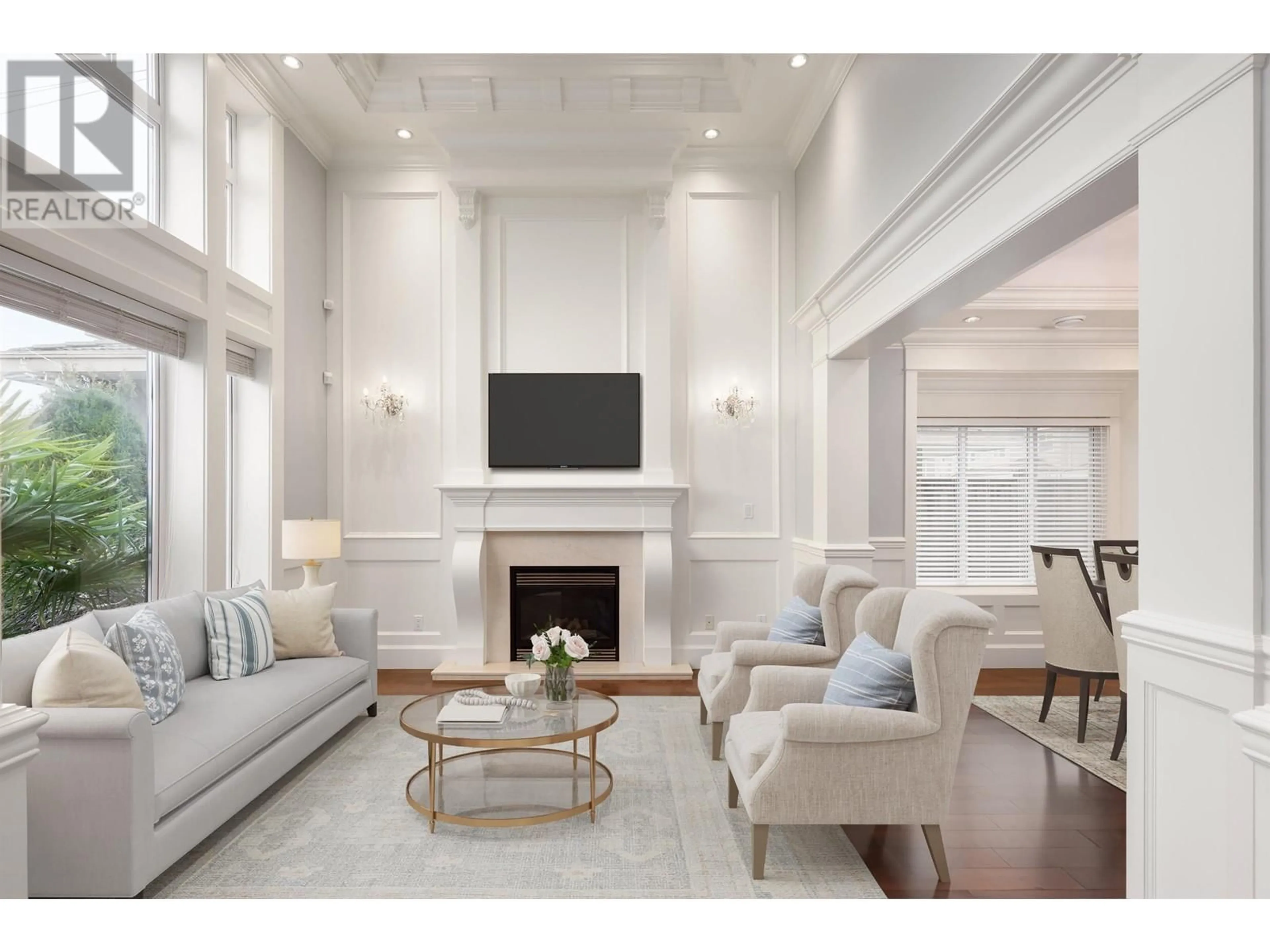 Living room with furniture, unknown for 3471 NEWMORE AVENUE, Richmond British Columbia V7C1M5