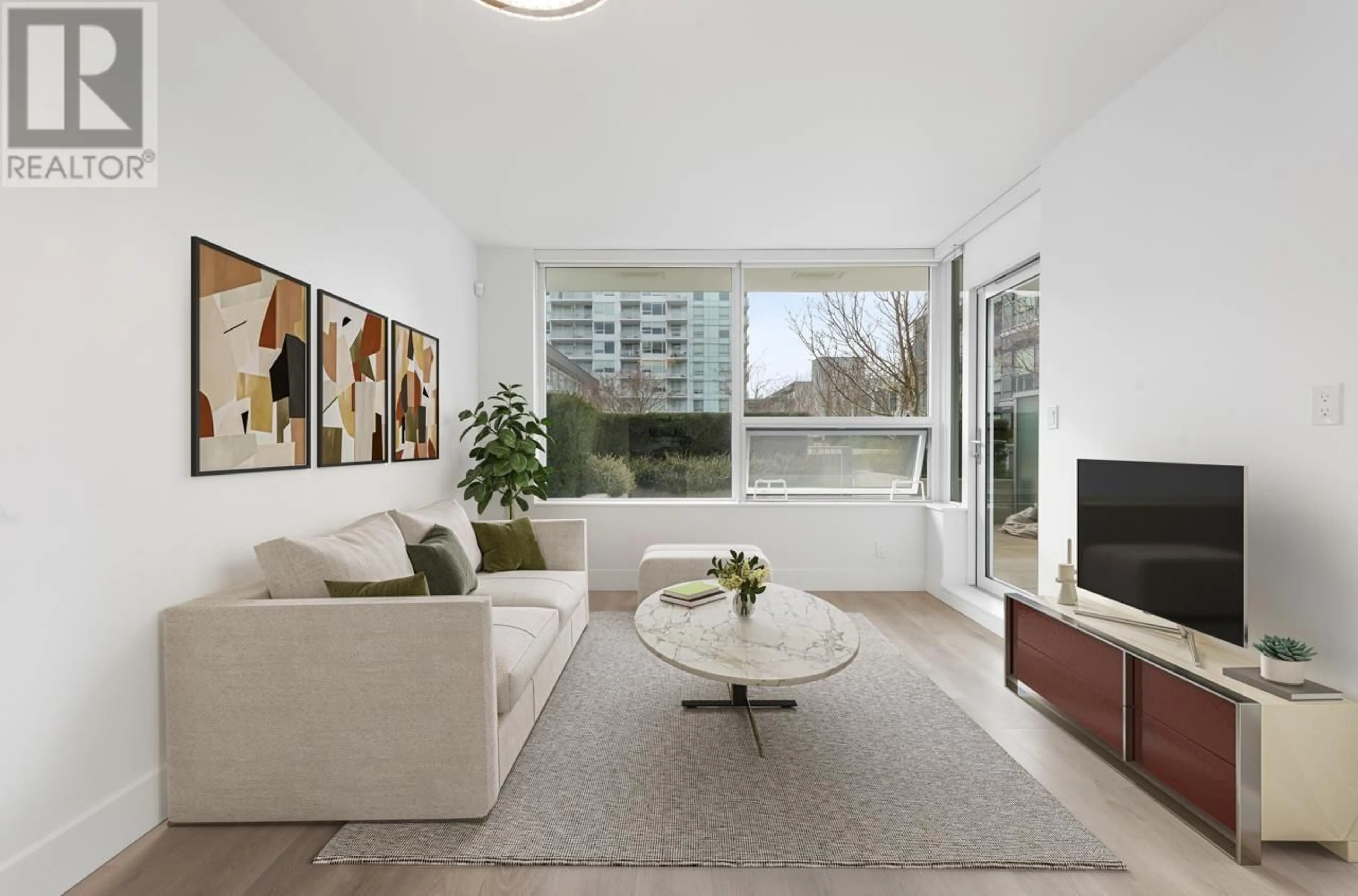 Living room with furniture, unknown for 404 - 6900 PEARSON WAY, Richmond British Columbia V7C0C9